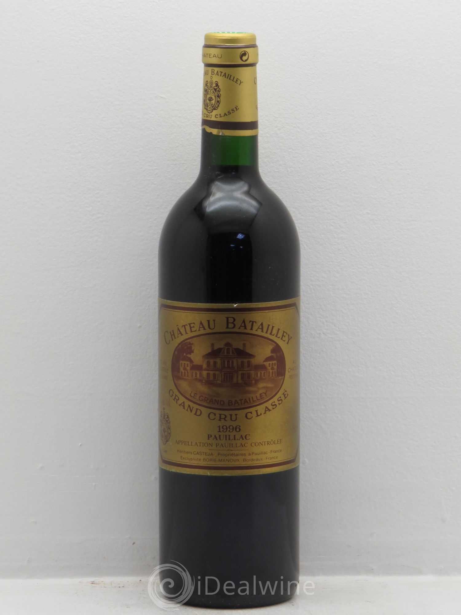 Château Batailley 5ème Grand Cru Classé 1996 - Lot de 6 bouteilles - 0