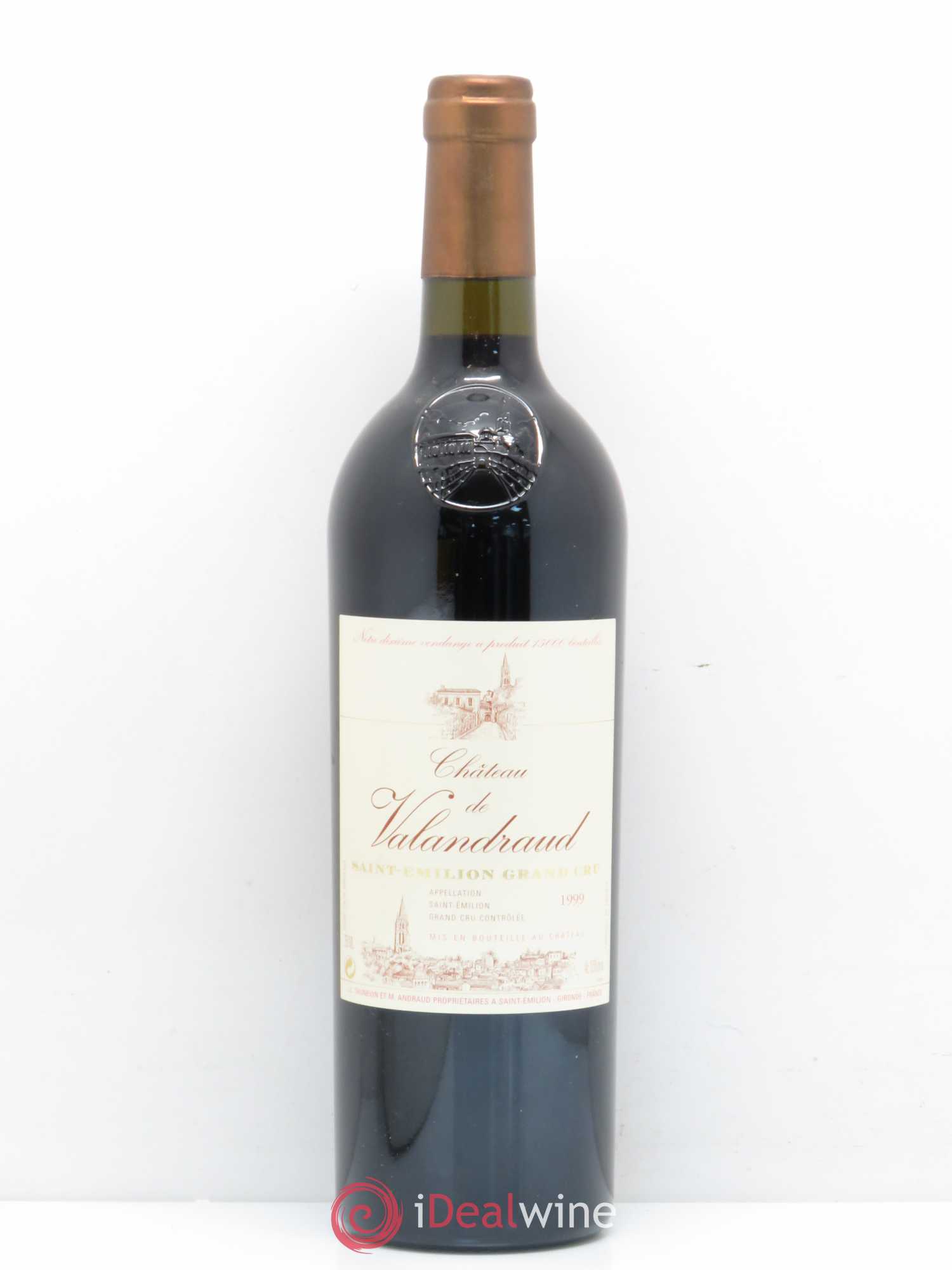Château de Valandraud 1999 - Lot de 1 bouteille - 0