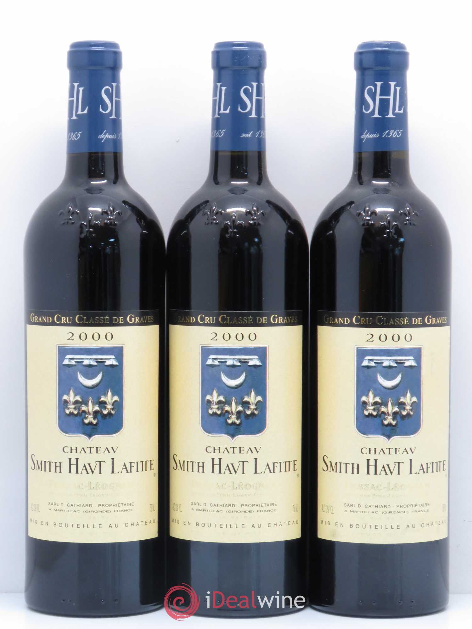 Château Smith Haut Lafitte Cru Classé de Graves 2000 - Lot de 12 bouteilles - 2