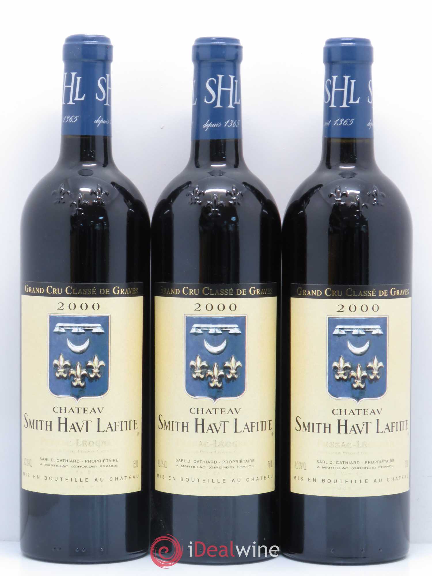 Château Smith Haut Lafitte Cru Classé de Graves 2000 - Lot de 12 bouteilles - 3
