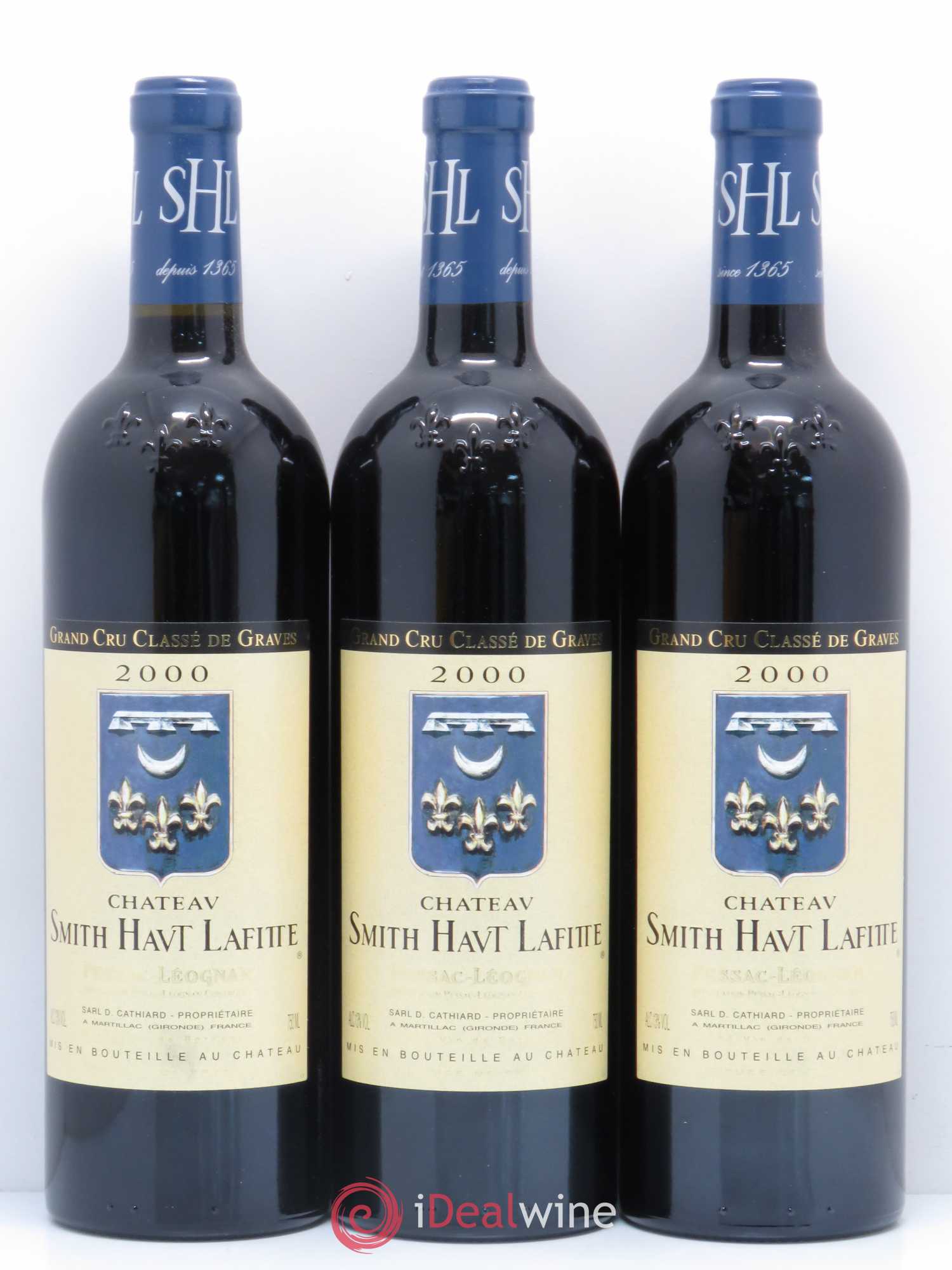 Château Smith Haut Lafitte Cru Classé de Graves 2000 - Lot de 12 bouteilles - 4