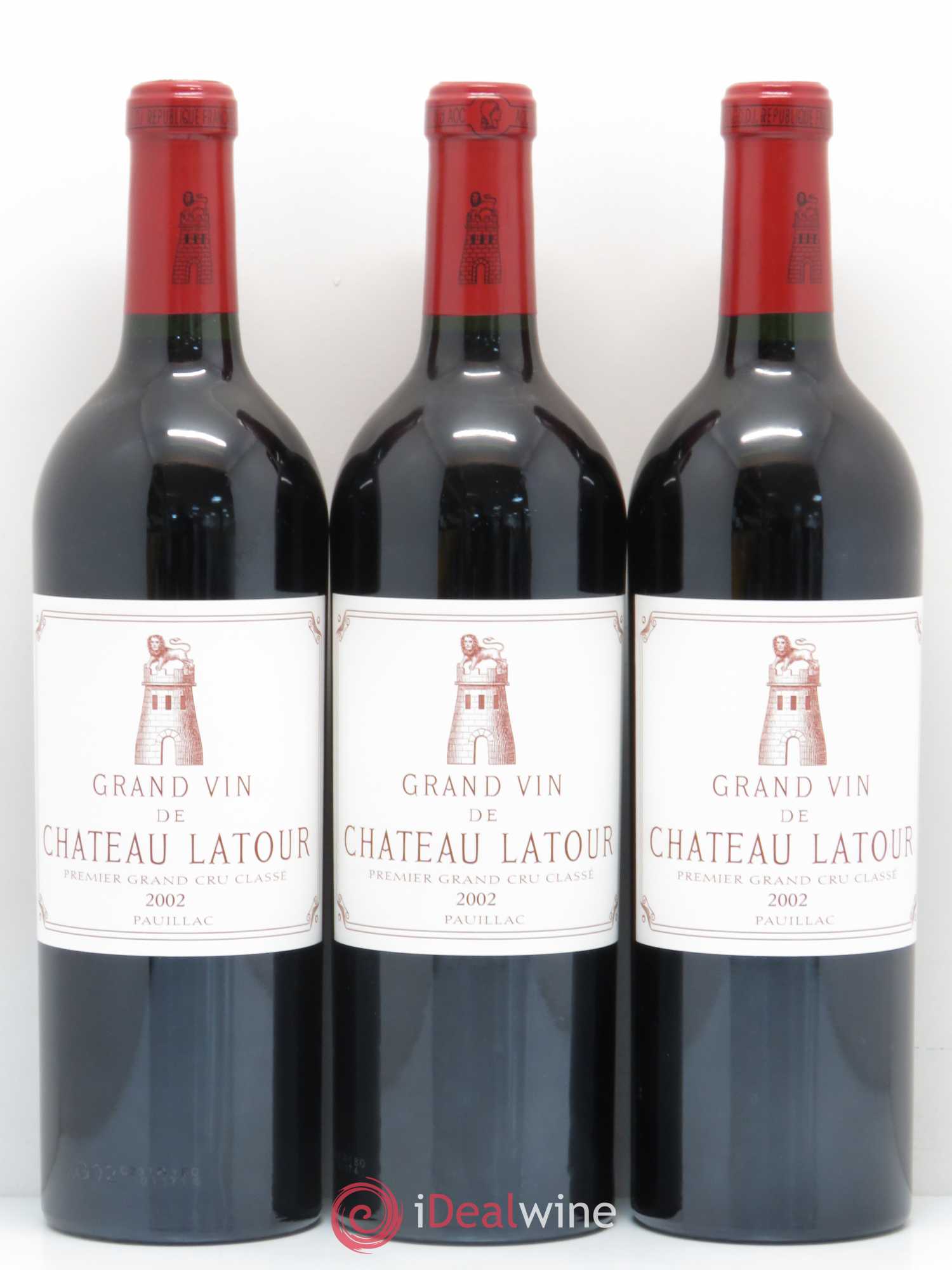 Château Latour 1er Grand Cru Classé 2002 - Lot de 12 bouteilles - 3