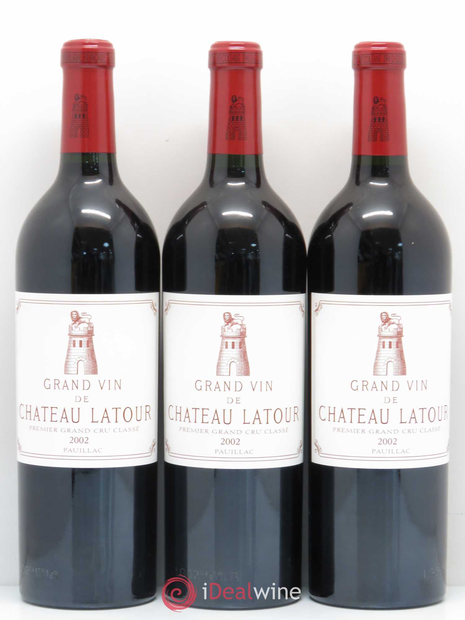 Château Latour 1er Grand Cru Classé 2002 - Lot de 12 bouteilles - 5