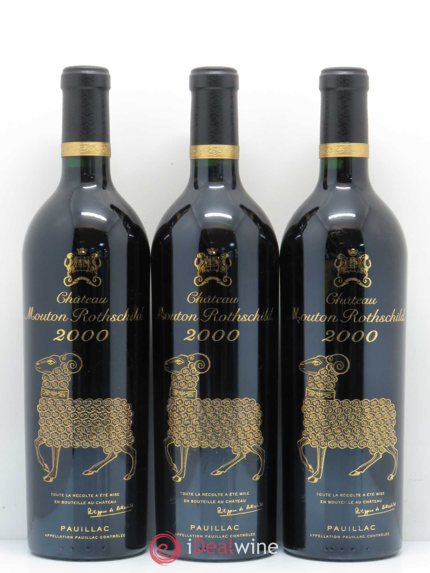 Château Mouton Rothschild 1er Grand Cru Classé 2000 - Lot de 12 bouteilles - 5