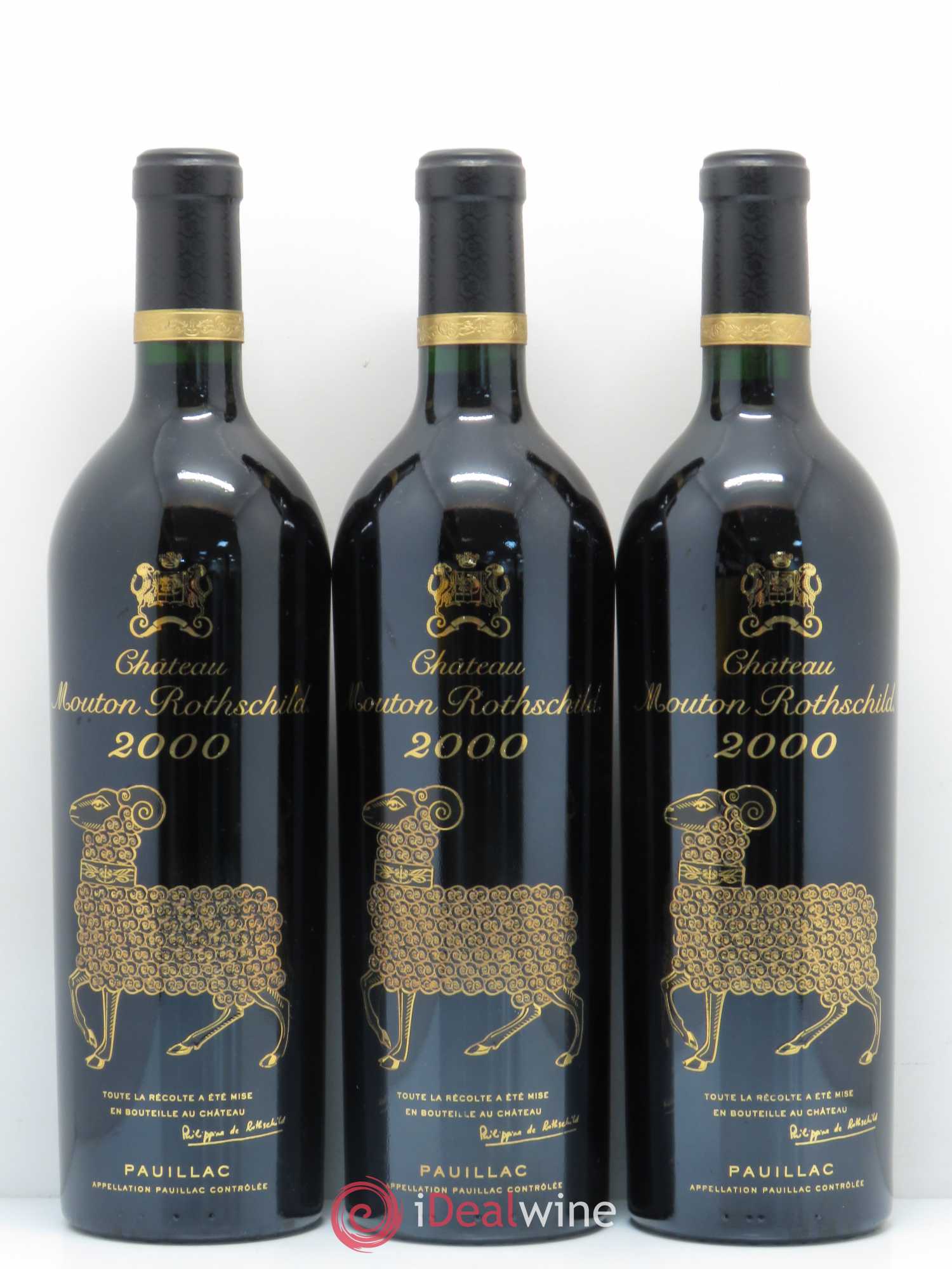 Château Mouton Rothschild 1er Grand Cru Classé 2000 - Lot de 12 bouteilles - 7