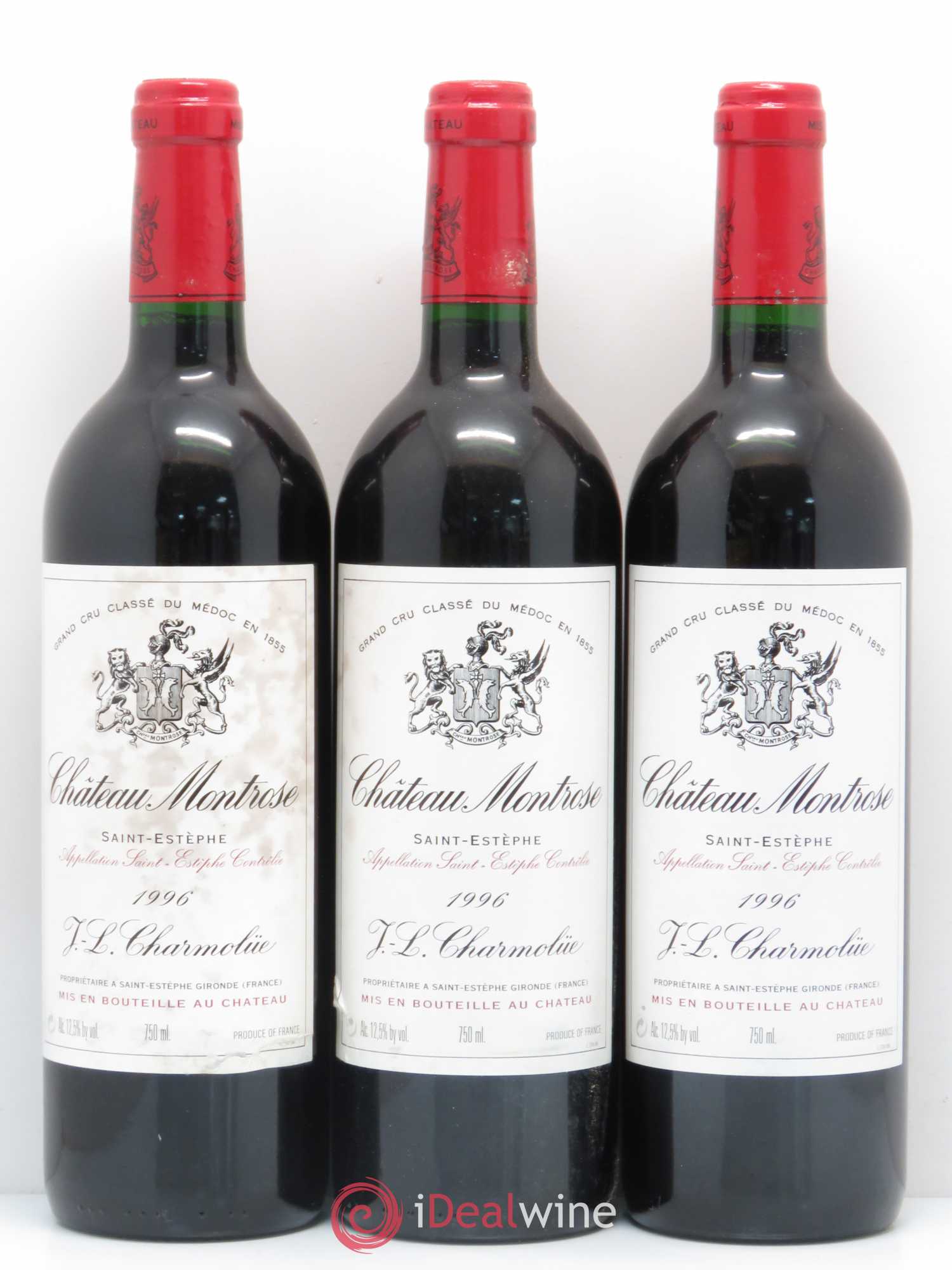 Château Montrose 2ème Grand Cru Classé 1996 - Lot de 12 bouteilles - 3