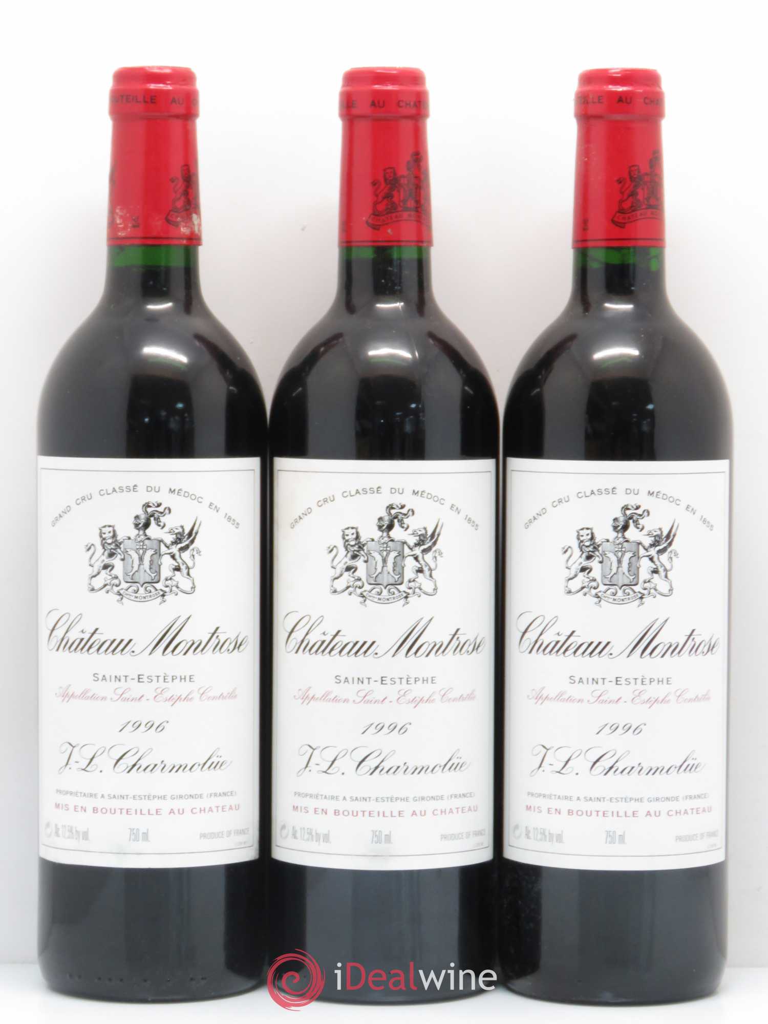 Château Montrose 2ème Grand Cru Classé 1996 - Lot de 12 bouteilles - 4