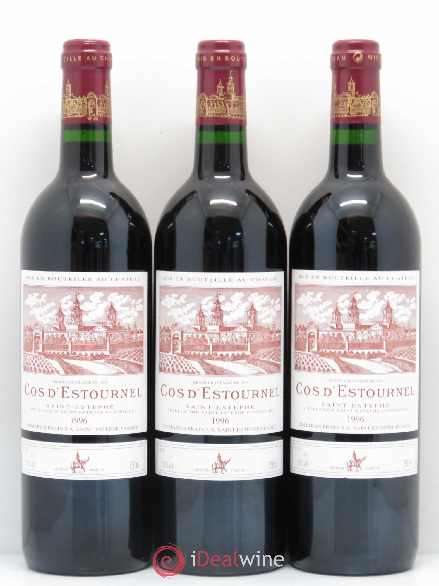 Cos d'Estournel 2ème Grand Cru Classé 1996 - Lot de 12 bouteilles - 3