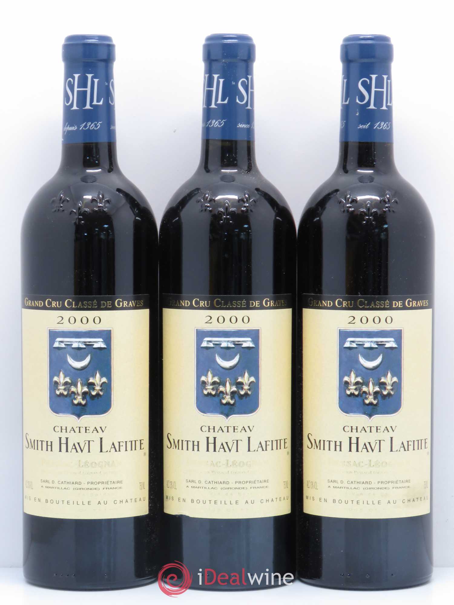 Château Smith Haut Lafitte Cru Classé de Graves 2000 - Lot de 12 bouteilles - 3