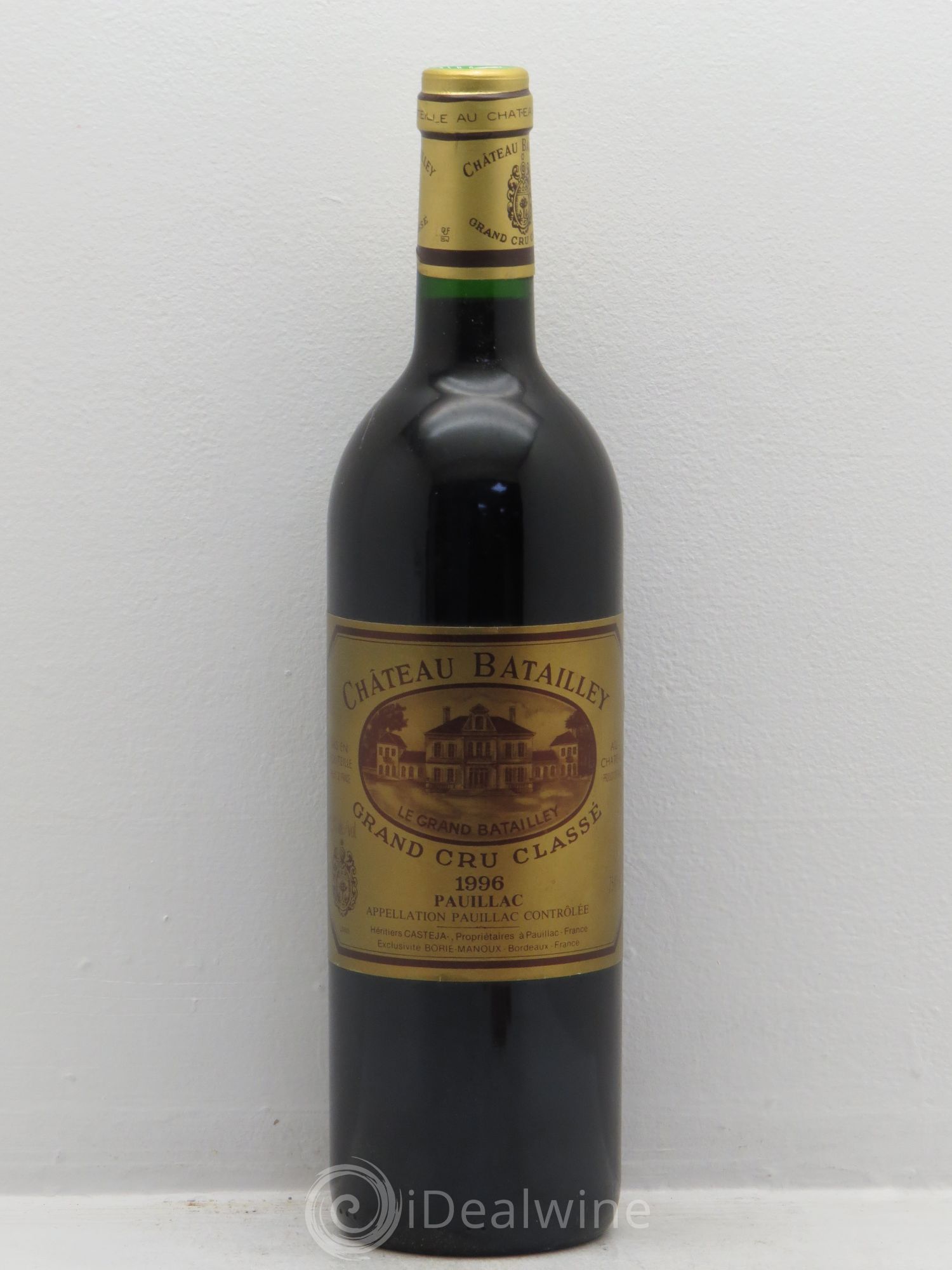 Château Batailley 5ème Grand Cru Classé 1996 - Lot de 1 bouteille - 0