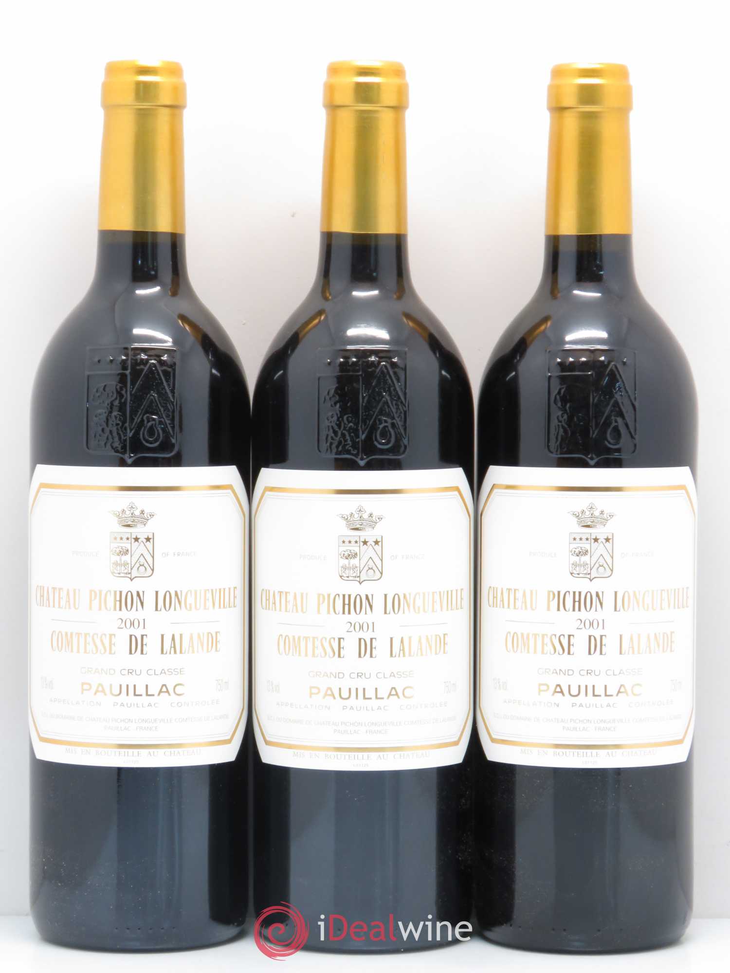 Château Pichon Longueville Comtesse de Lalande 2ème Grand Cru Classé 2001 - Lot de 6 bouteilles - 2