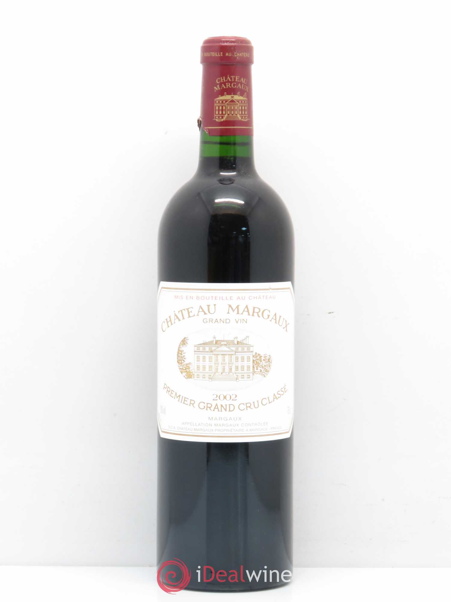 Château Margaux 1er Grand Cru Classé 2002 - Lot de 1 bouteille - 0