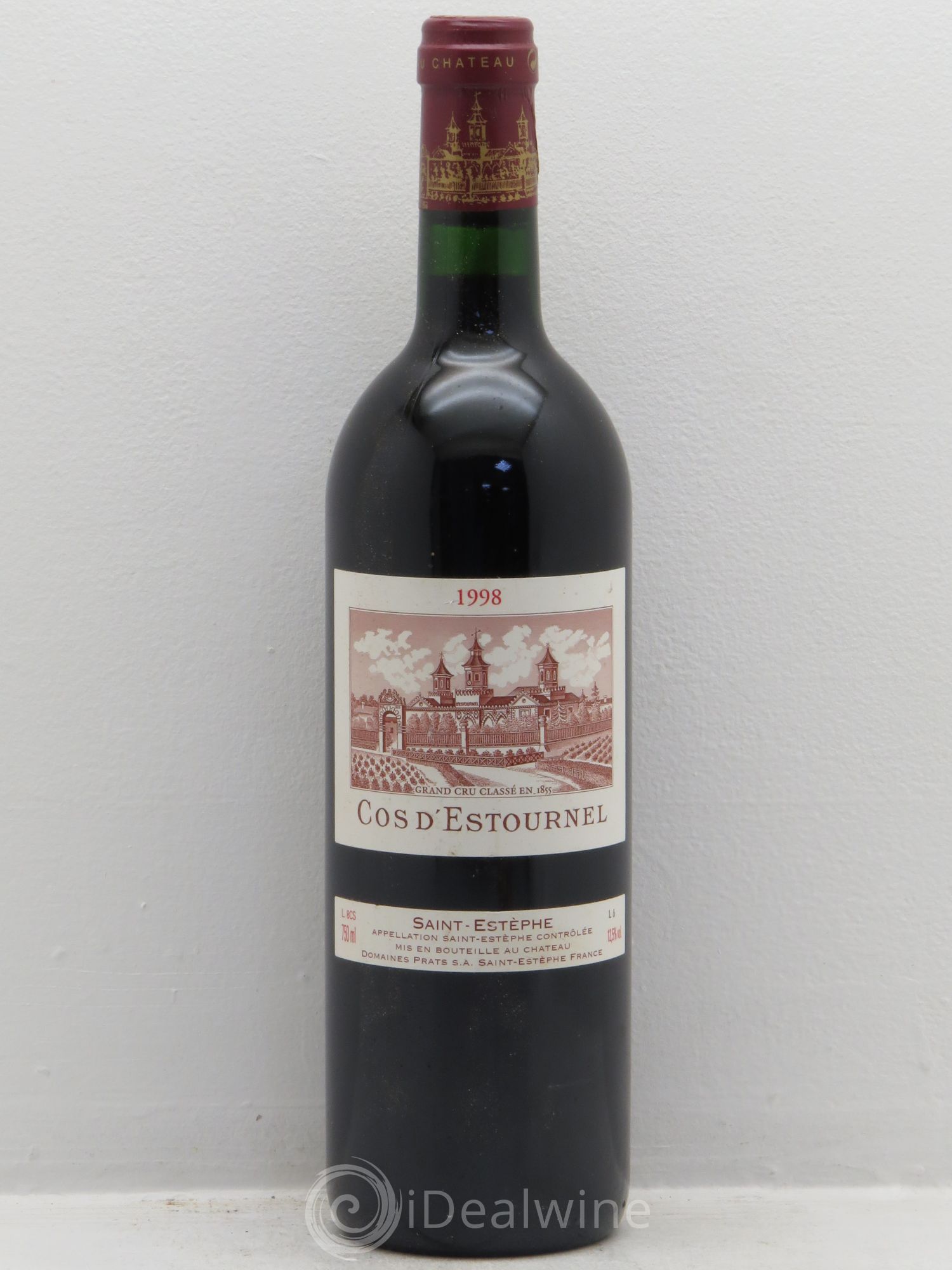 Cos d'Estournel 2ème Grand Cru Classé 1998 - Lot de 12 bouteilles - 0