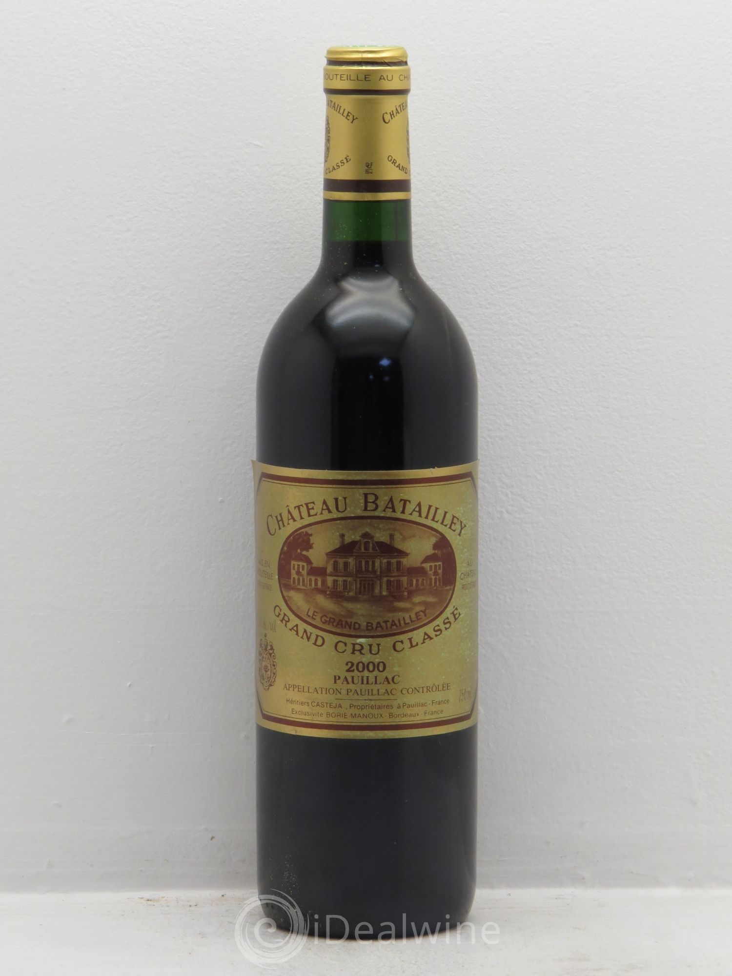 Château Batailley 5ème Grand Cru Classé 2000 - Lot de 12 bouteilles - 0
