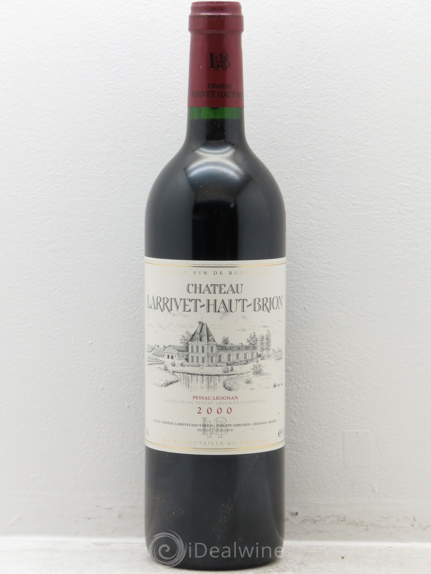 Château Larrivet Haut-Brion 2000 - Lot de 6 bouteilles - 0