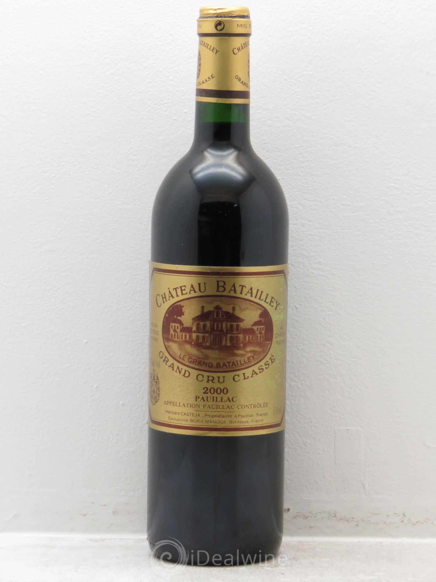 Château Batailley 5ème Grand Cru Classé 2000 - Lot de 12 bouteilles - 0