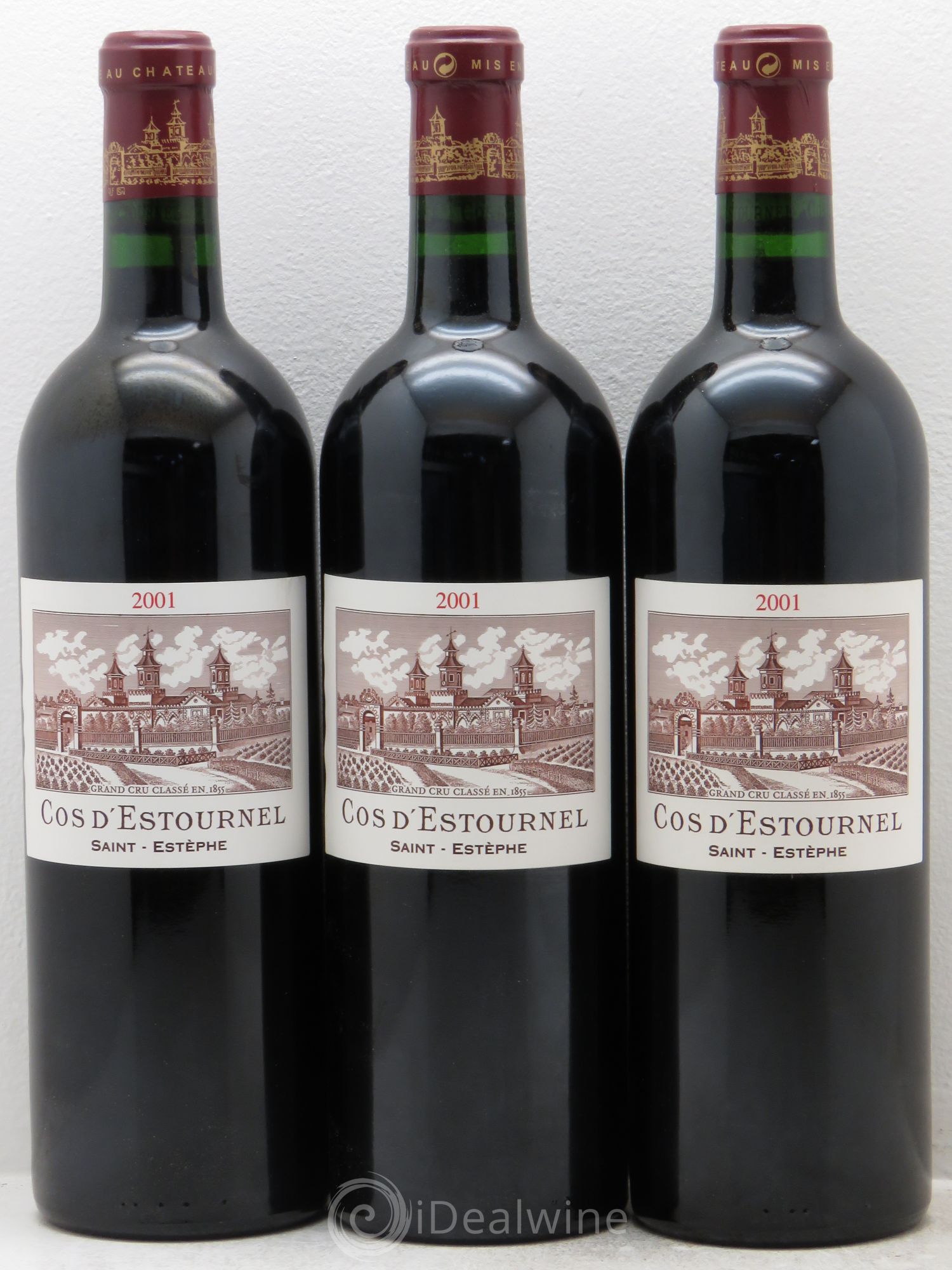 Cos d'Estournel 2ème Grand Cru Classé 2001 - Lot de 12 bouteilles - 1