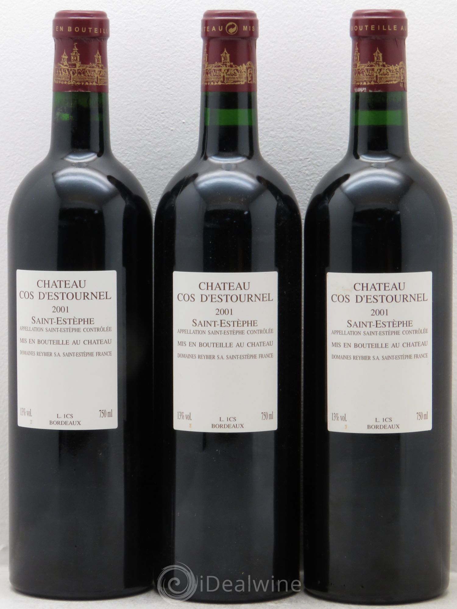 Cos d'Estournel 2ème Grand Cru Classé 2001 - Lot de 12 bouteilles - 4