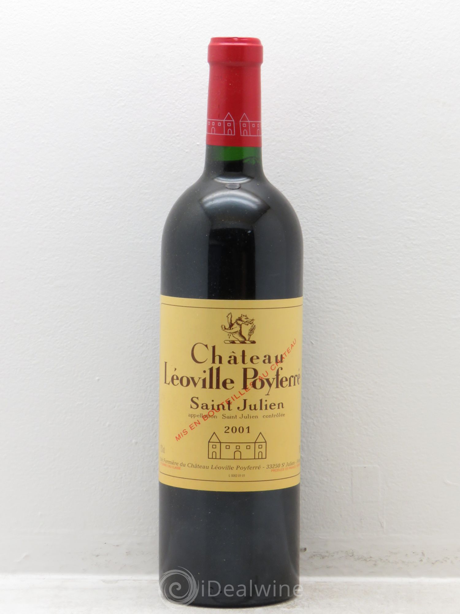 Château Léoville Poyferré 2ème Grand Cru Classé 2001 - Lot de 12 bouteilles - 0