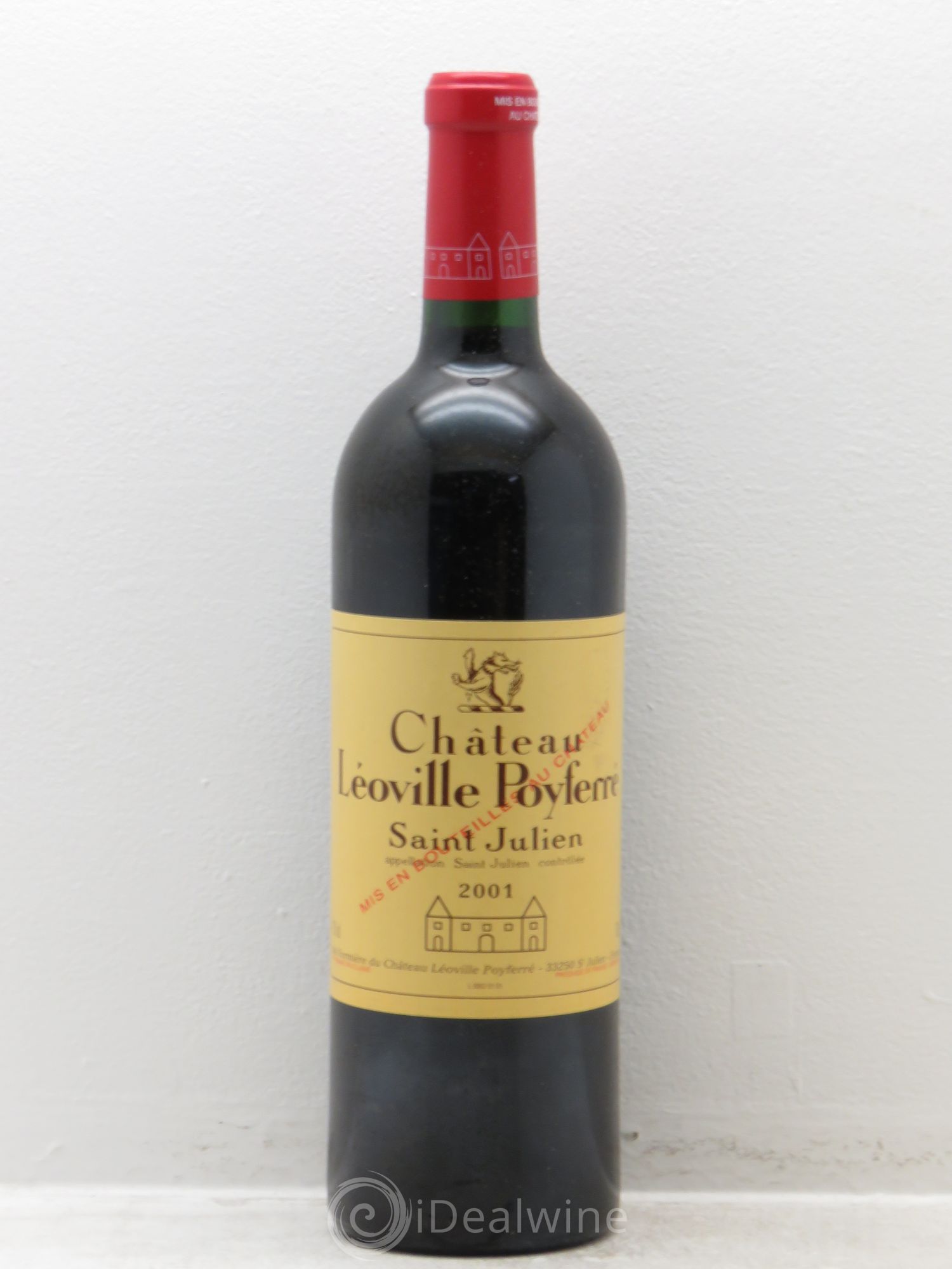 Château Léoville Poyferré 2ème Grand Cru Classé 2001 - Lot de 12 bouteilles - 0