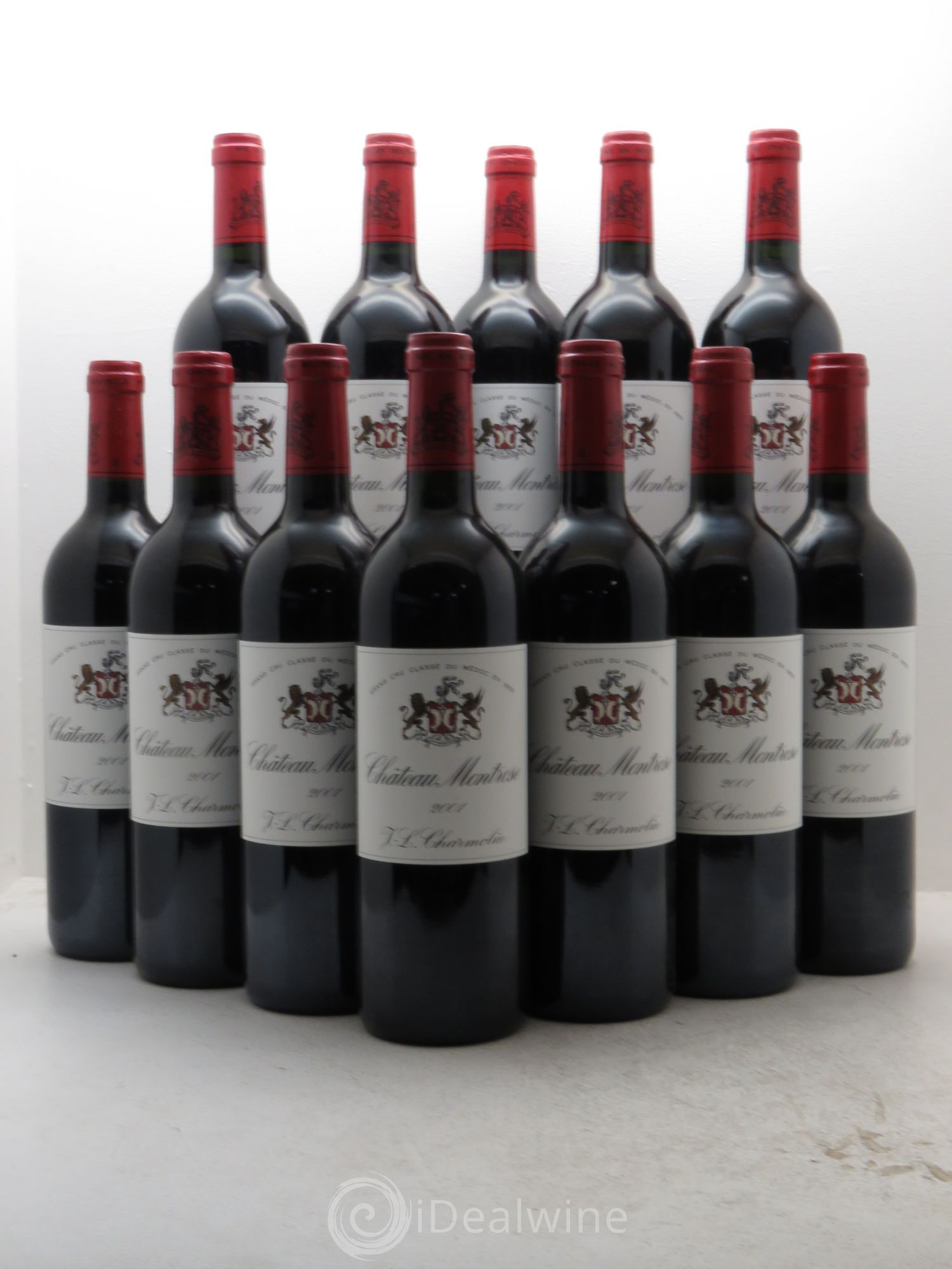 Château Montrose 2ème Grand Cru Classé 2001 - Lot de 12 bouteilles - 0
