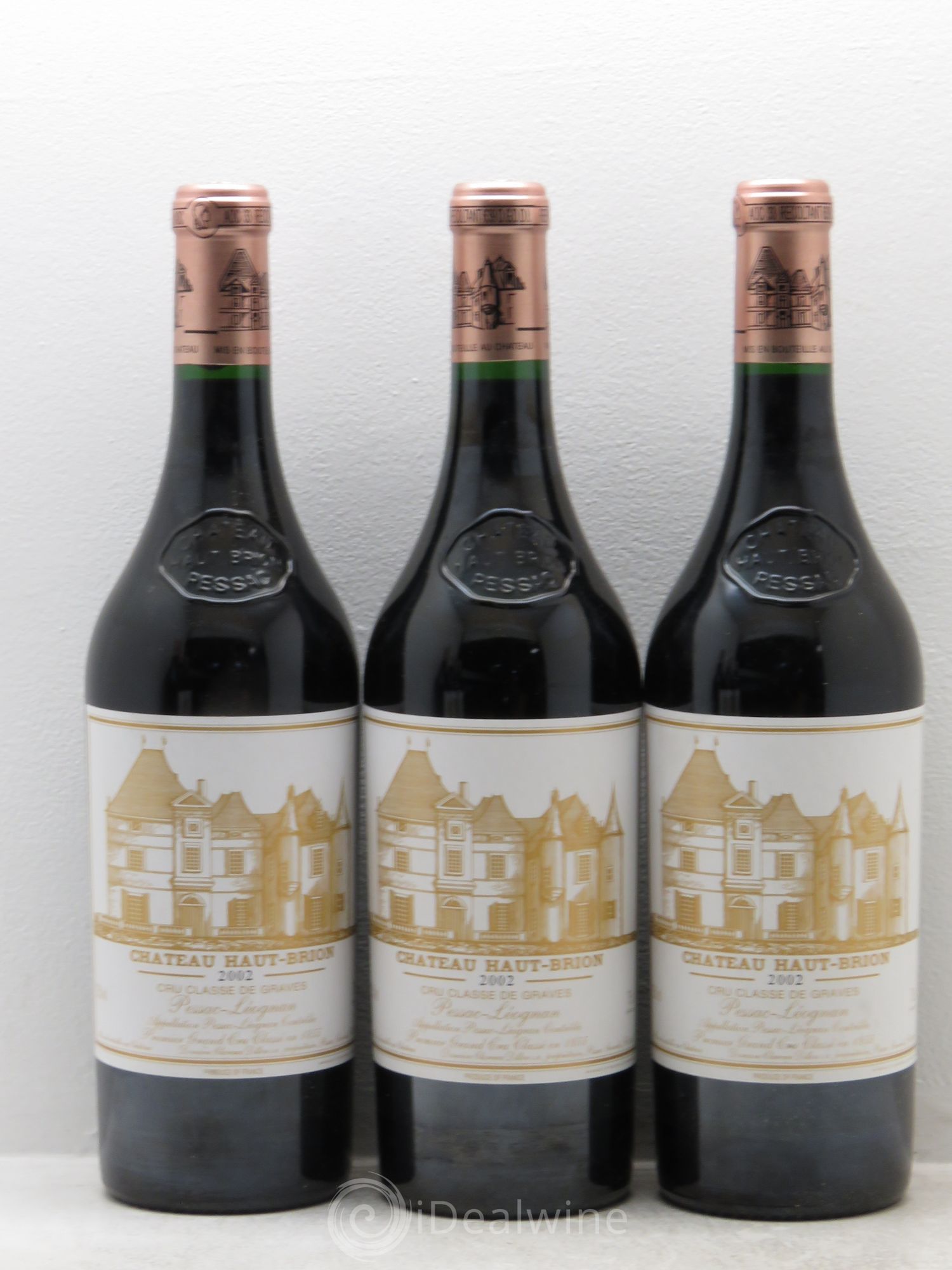 Château Haut Brion 1er Grand Cru Classé 2002 - Lot de 12 bouteilles - 3