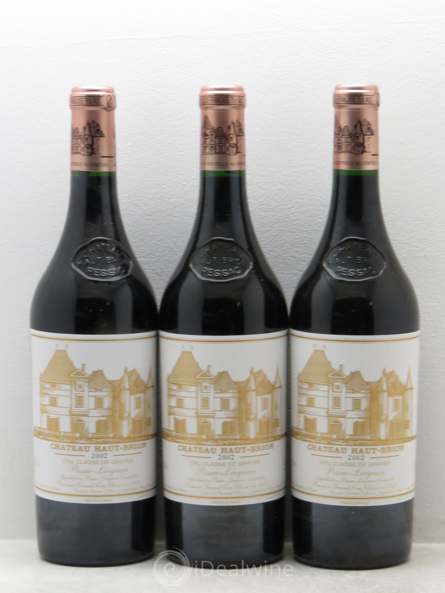 Château Haut Brion 1er Grand Cru Classé 2002 - Lot de 12 bouteilles - 4