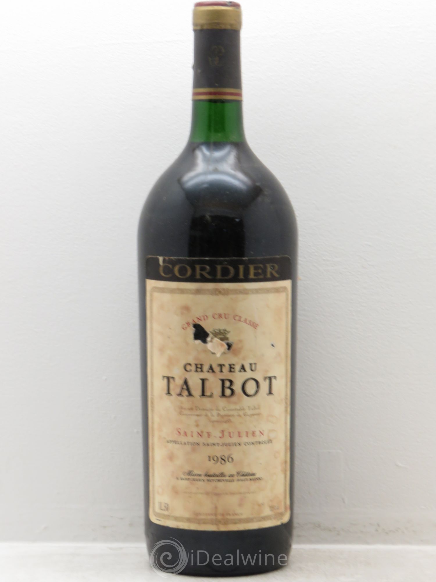 Château Talbot 4ème Grand Cru Classé 1986 - Lot de 1 magnum - 0