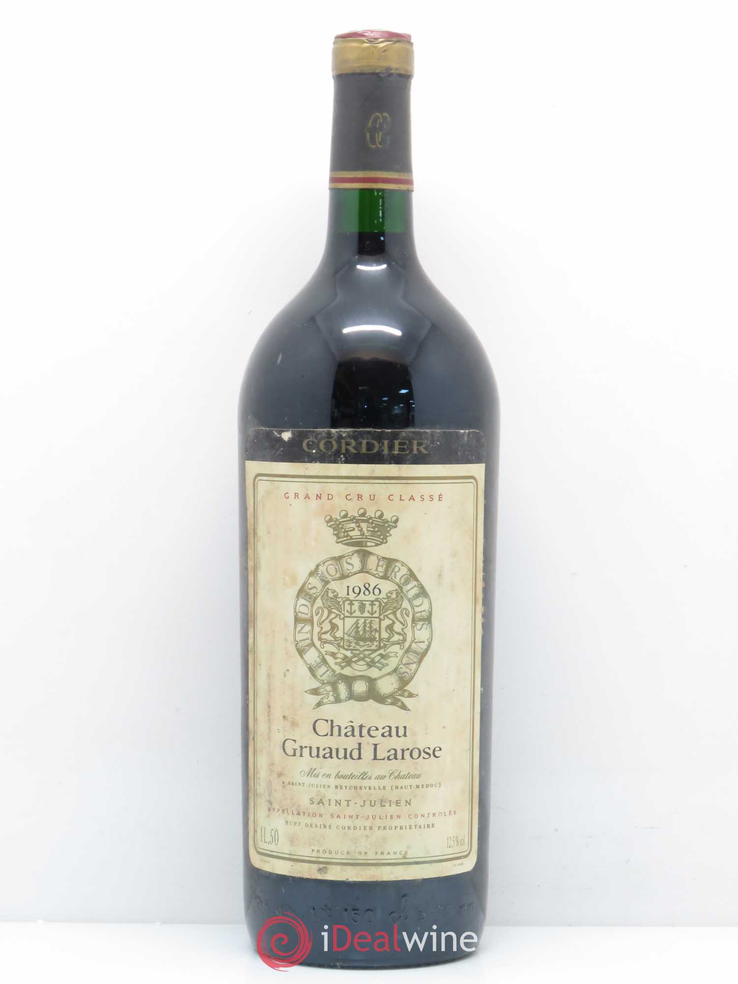 Château Gruaud Larose 2ème Grand Cru Classé 1986 - Lot de 1 magnum - 0