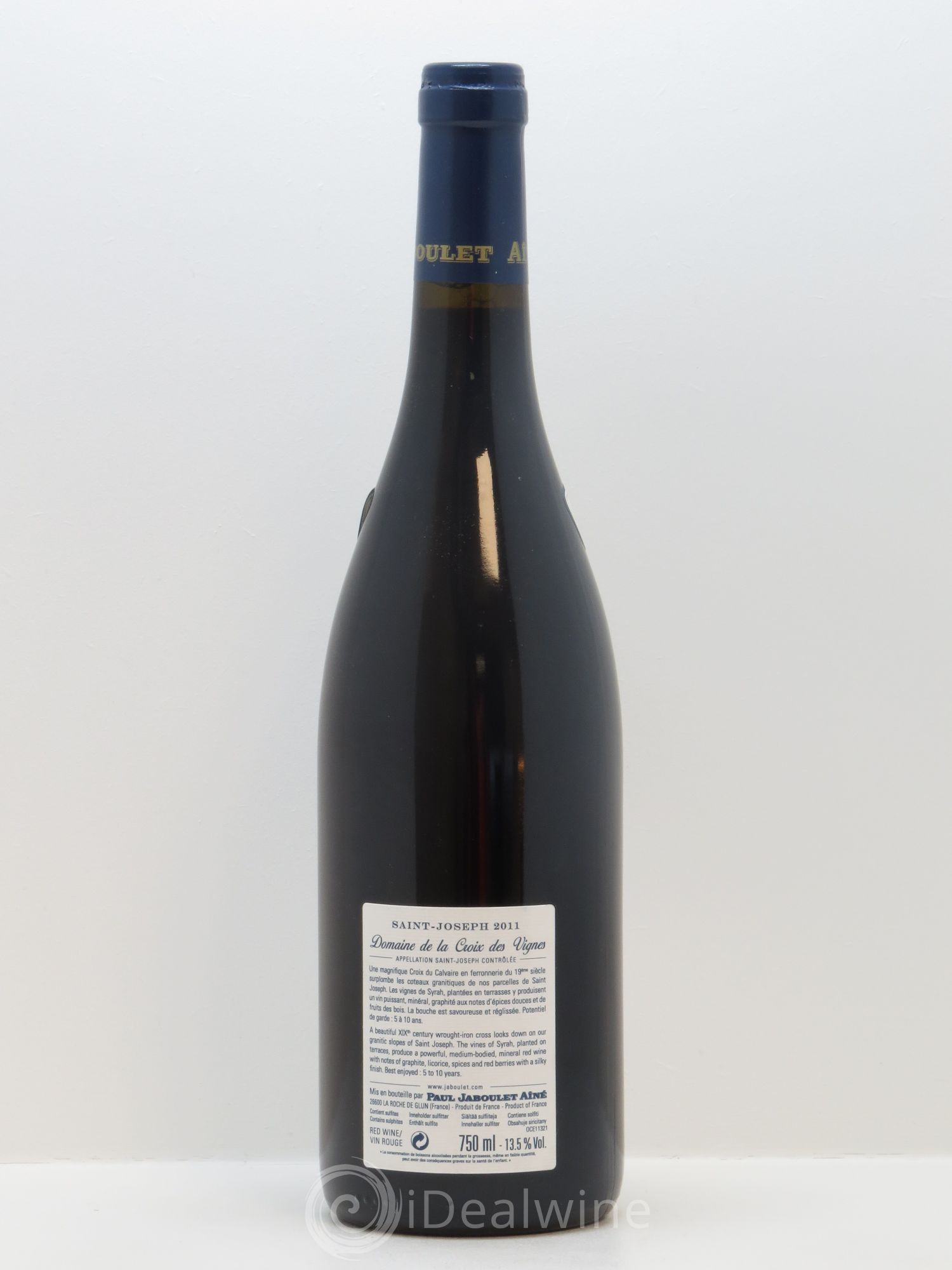 Saint-Joseph La Croix des Vignes Paul Jaboulet Ainé 2011 - Lot de 1 bouteille - 1