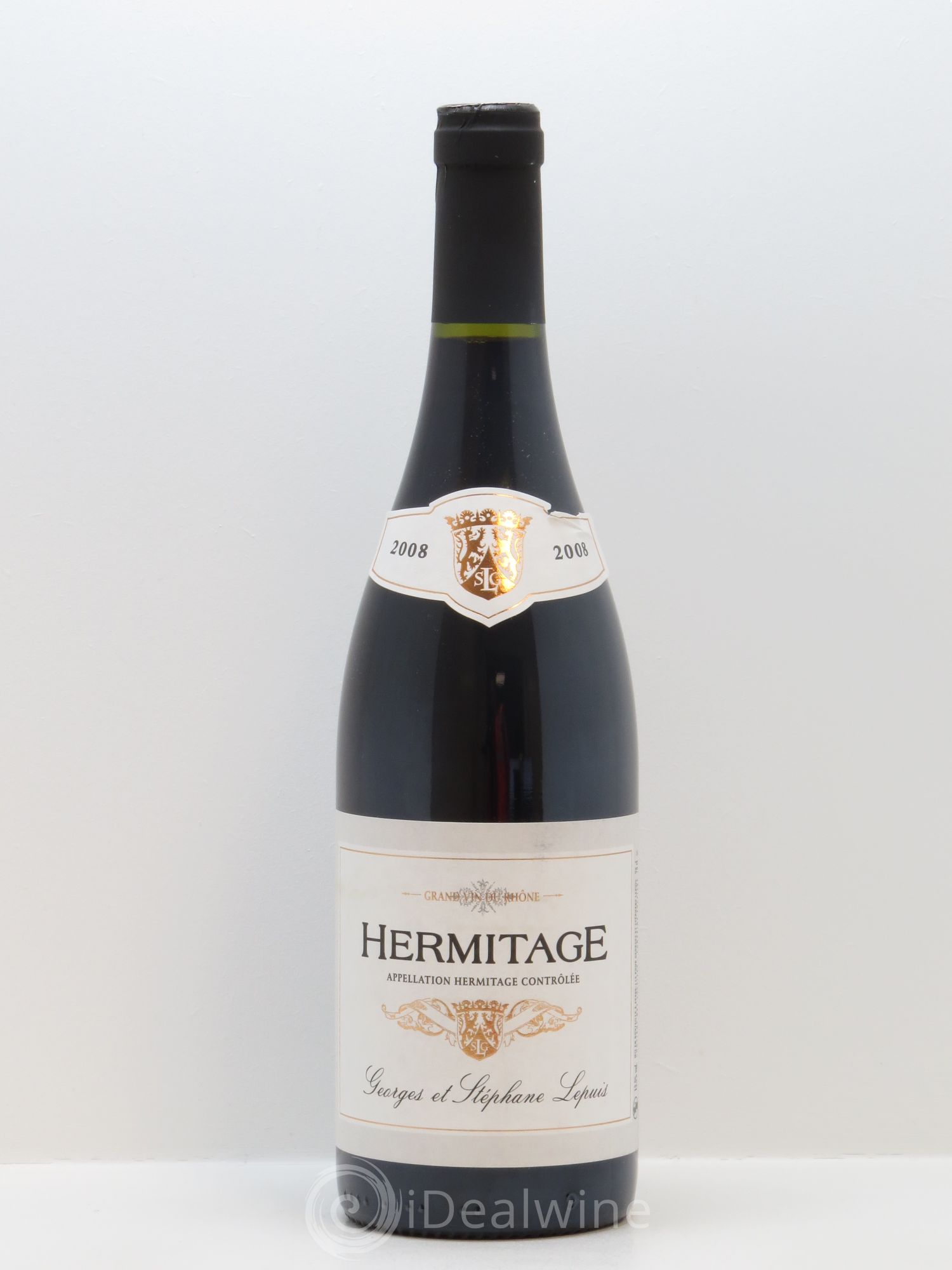 Hermitage Georges et Stéphane Lepuis 2008 - Lot de 1 bouteille - 0
