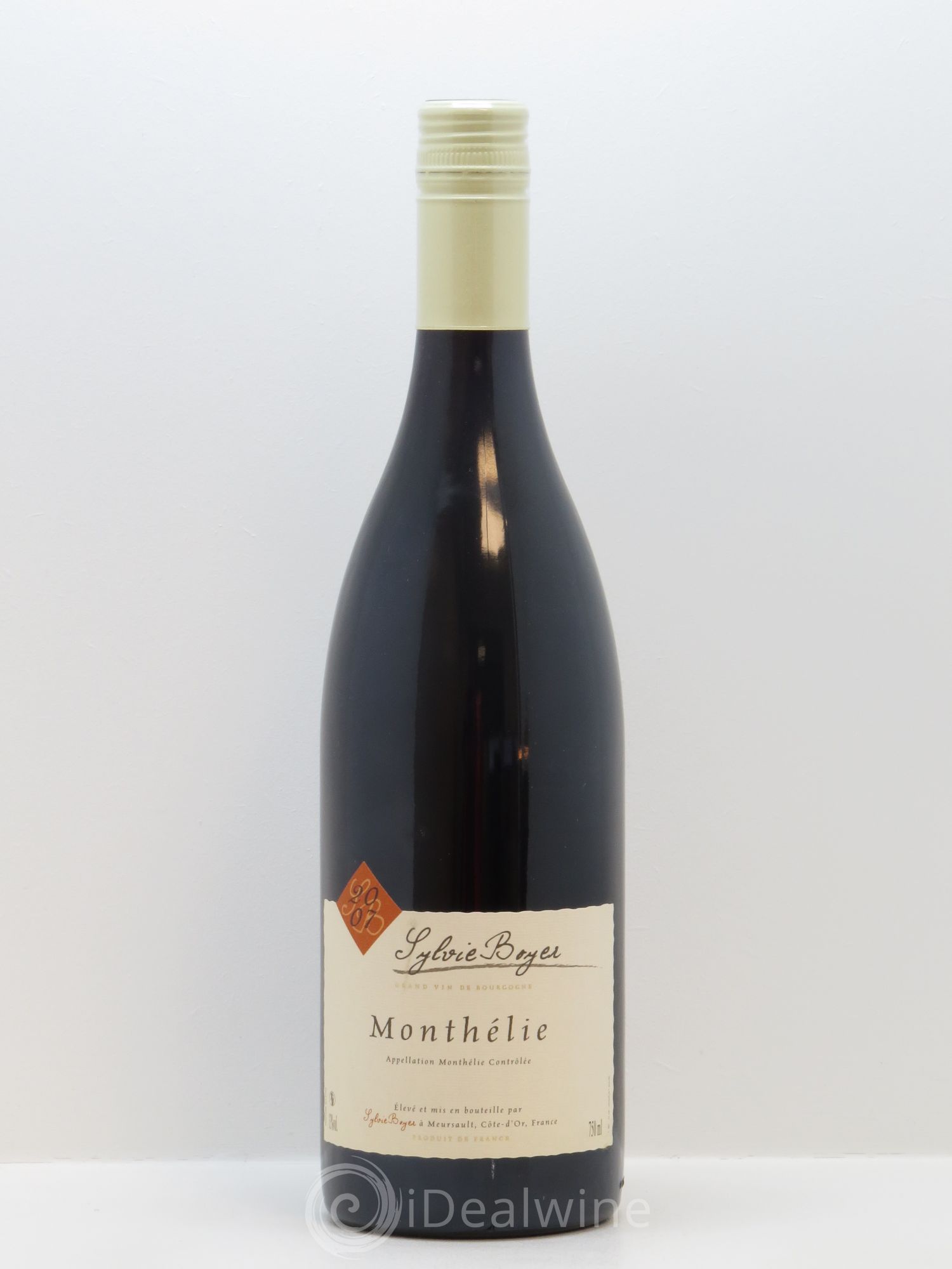 Monthélie Sylvie Boyer (Domaine) 2007 - Lot de 1 bouteille - 0