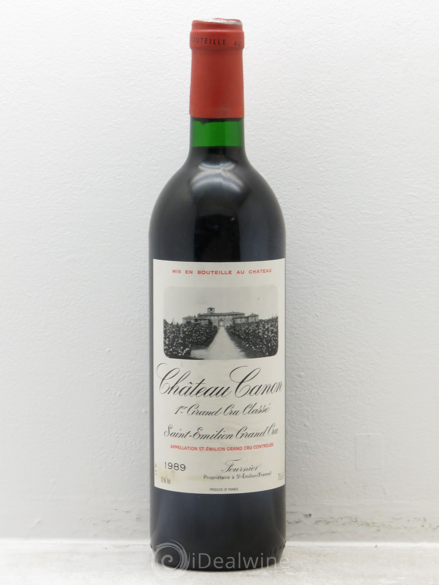 Château Canon 1er Grand Cru Classé B 1989 - Lot de 6 bouteilles - 0