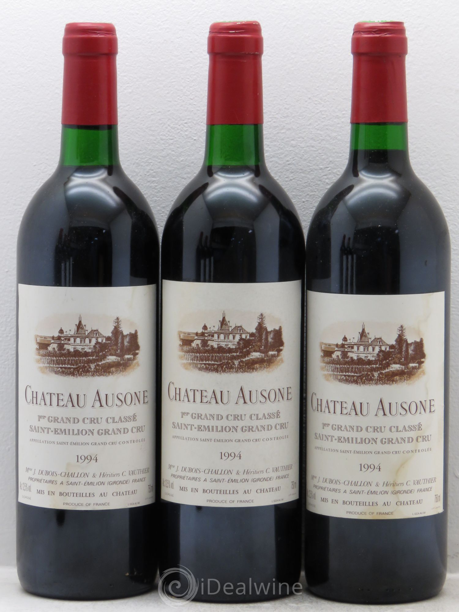 Château Ausone 1er Grand Cru Classé A 1994 - Lot de 6 bouteilles - 1