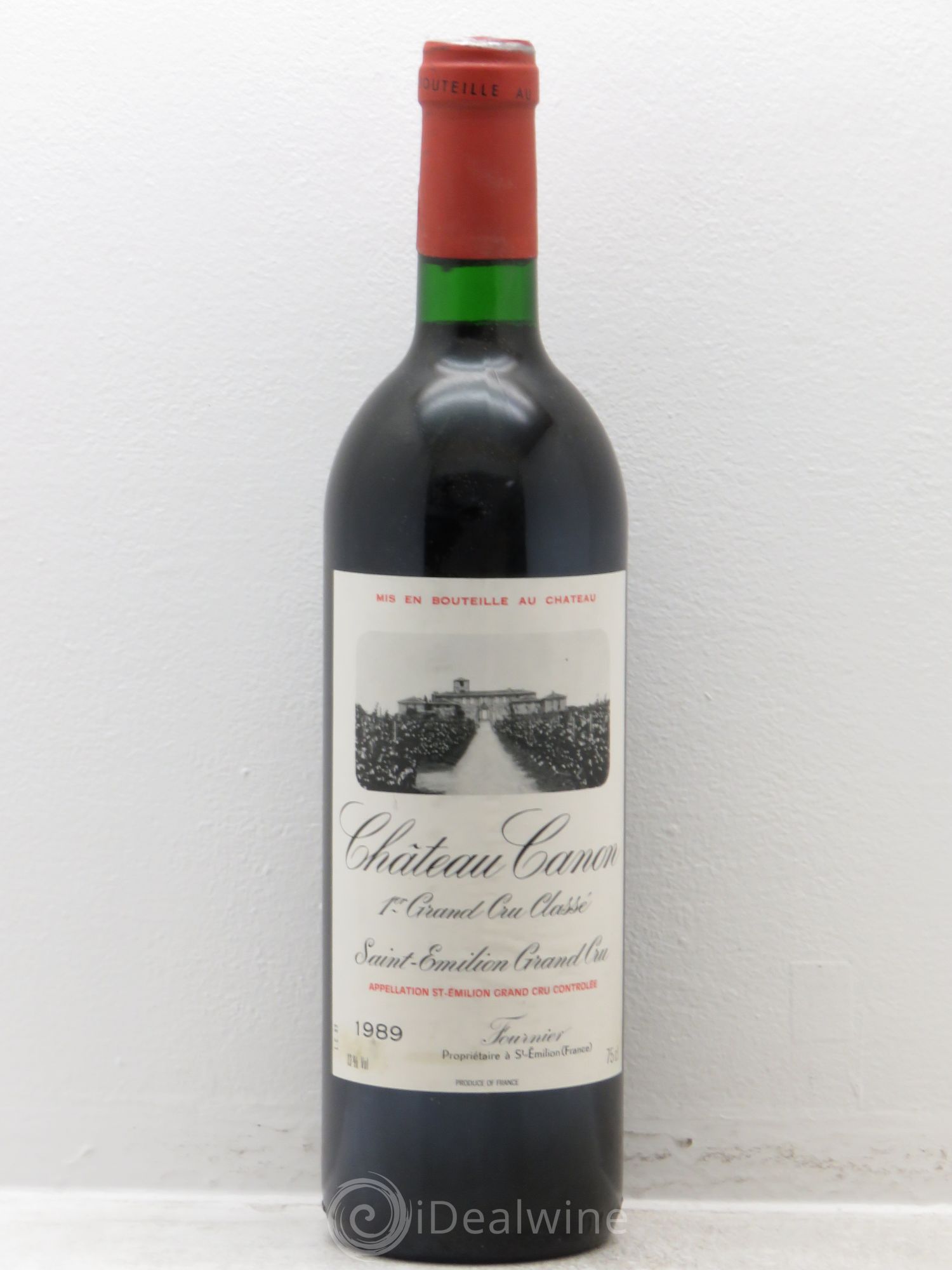 Château Canon 1er Grand Cru Classé B 1989 - Lot de 1 bouteille - 0