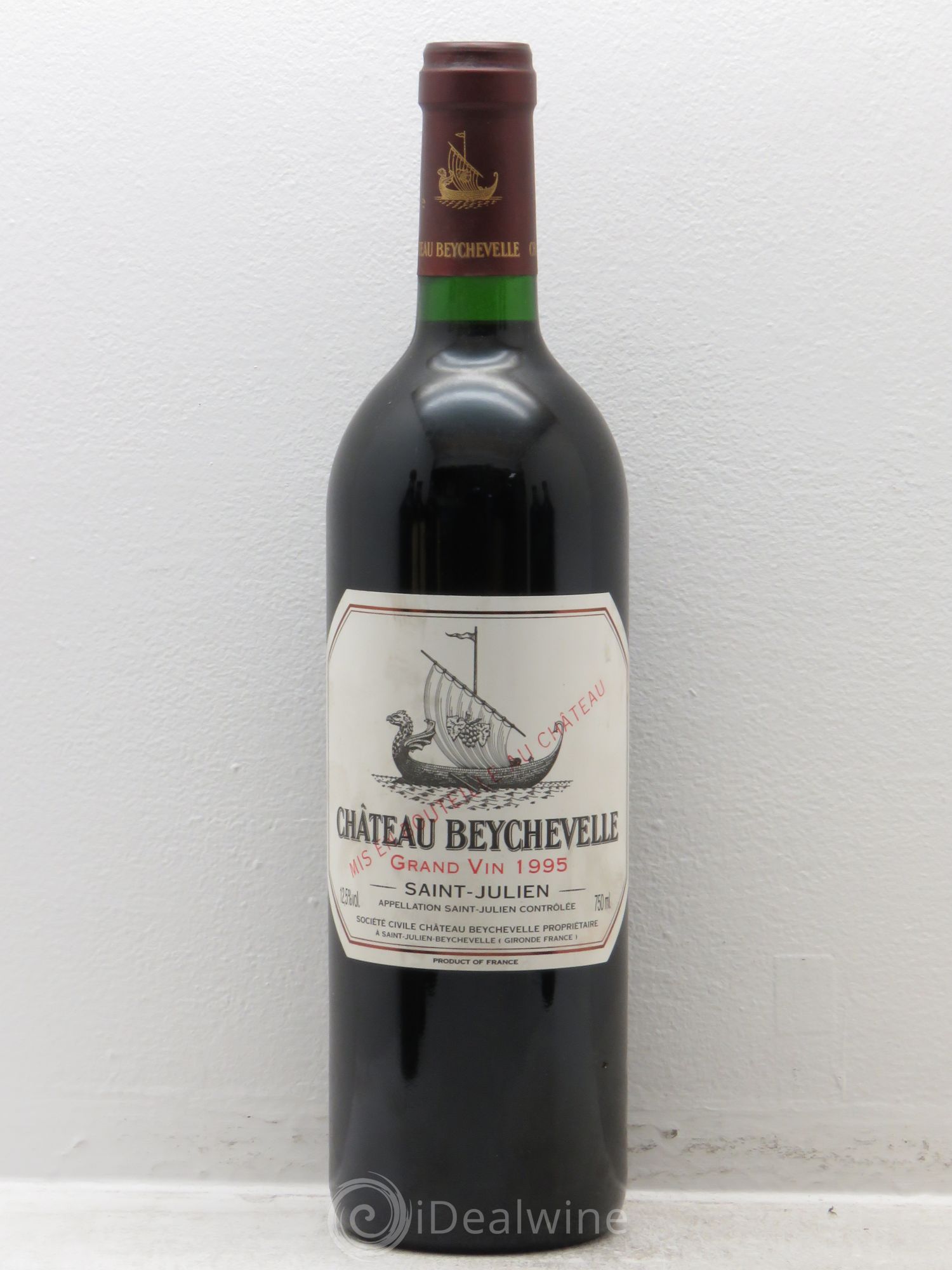 Château Beychevelle 4ème Grand Cru Classé 1995 - Lot de 1 bouteille - 0