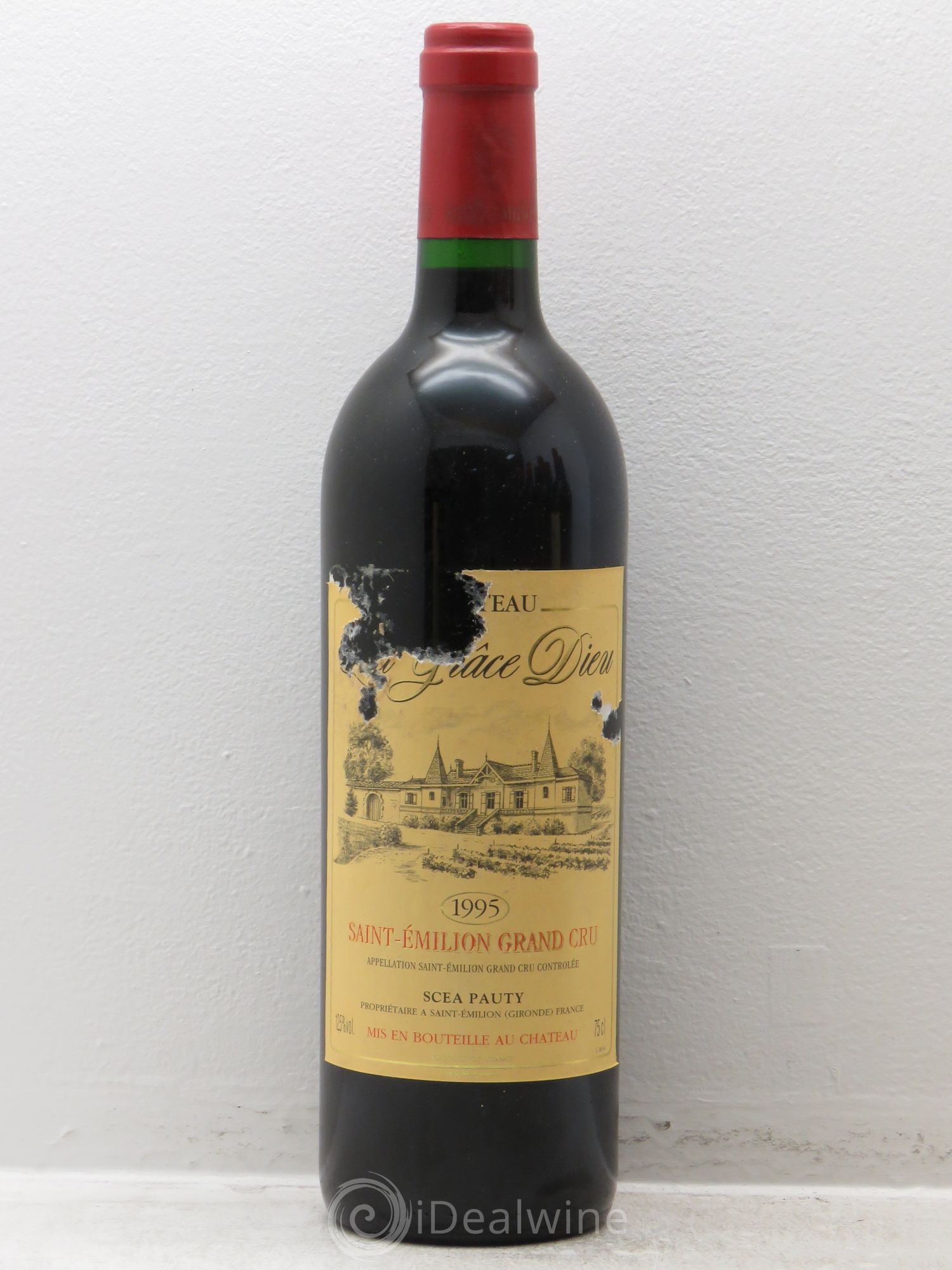 Château la Grâce Dieu 1995 - Lot de 12 bouteilles - 0
