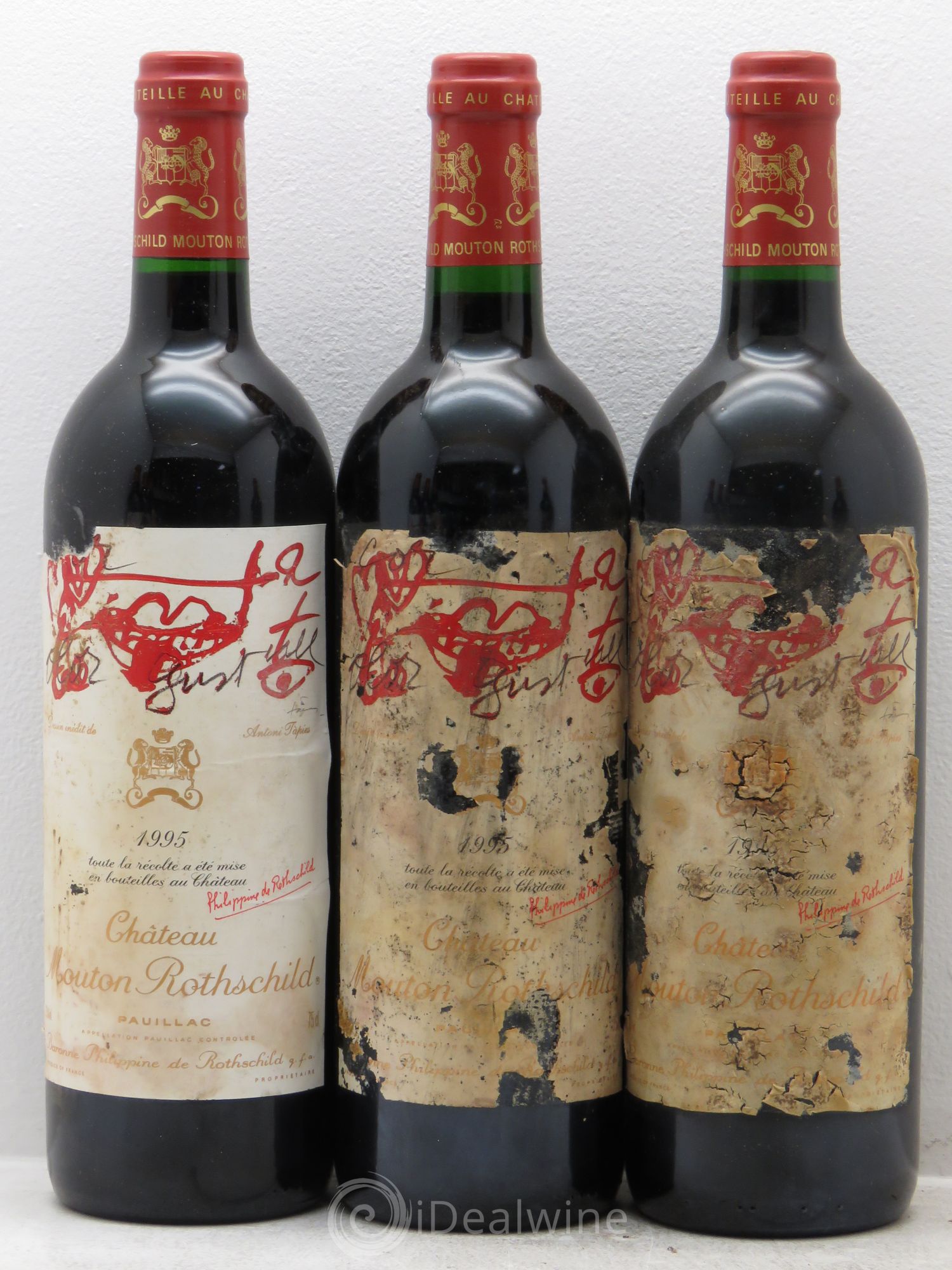 Château Mouton Rothschild 1er Grand Cru Classé 1995 - Lot de 6 bouteilles - 3
