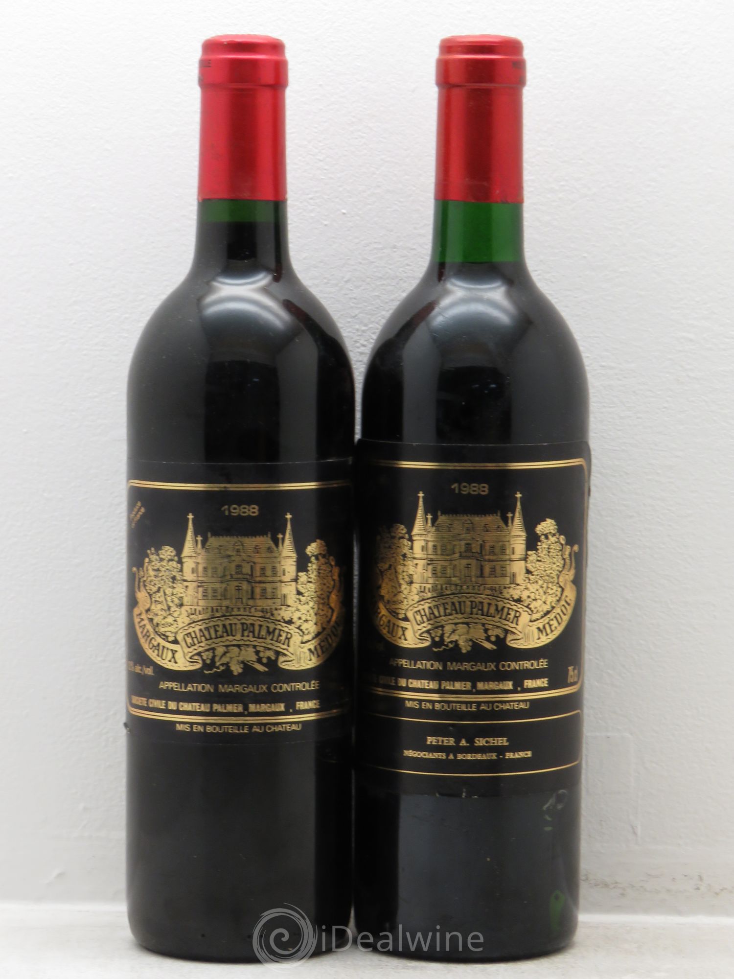 Château Palmer 3ème Grand Cru Classé 1988 - Lot de 2 bouteilles - 0