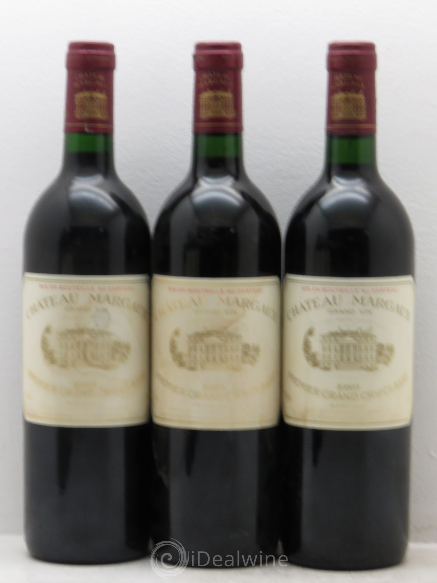 Château Margaux 1er Grand Cru Classé 1989 - Lot de 6 bouteilles - 1