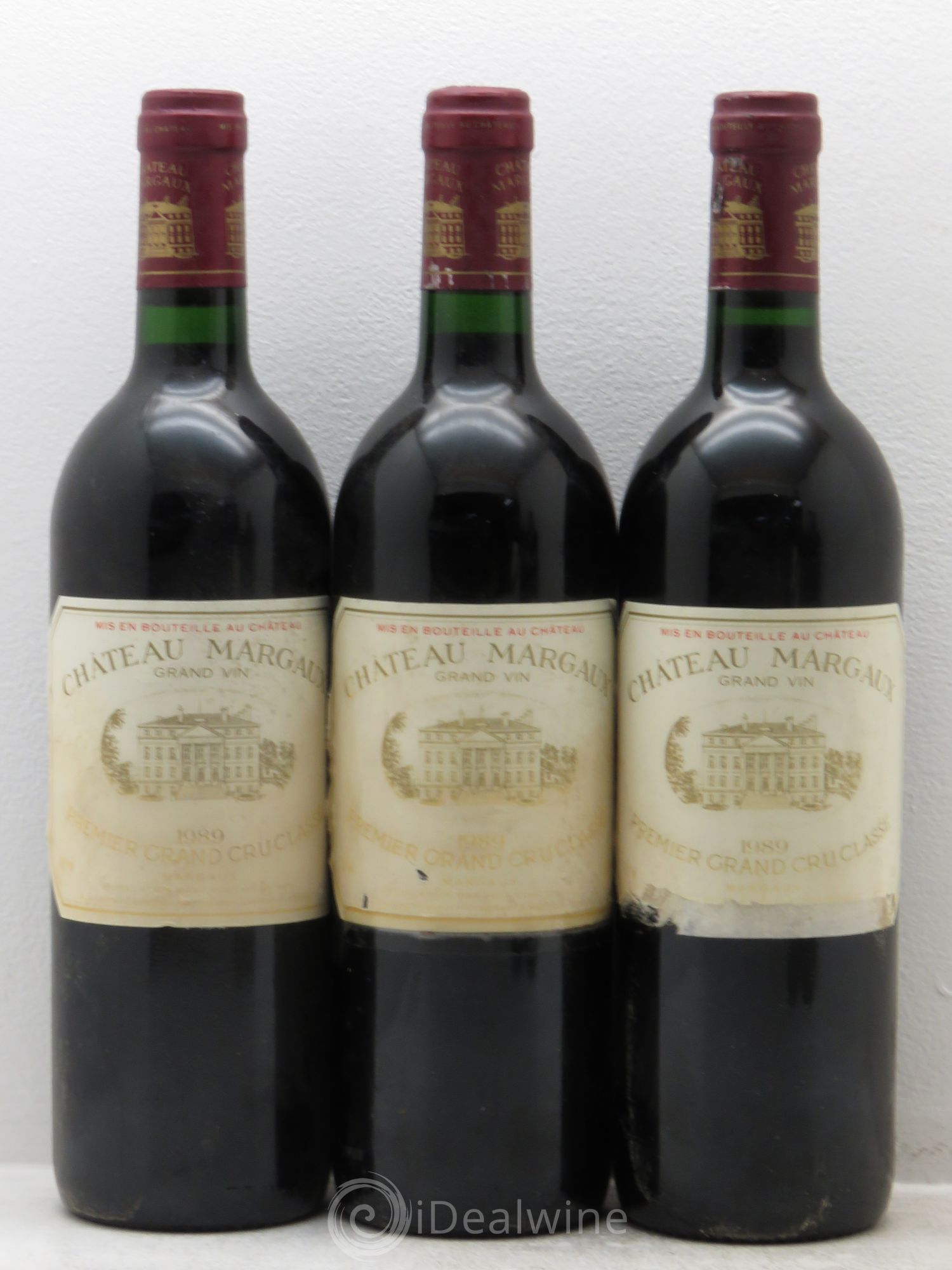 Château Margaux 1er Grand Cru Classé 1989 - Lot de 6 bouteilles - 2