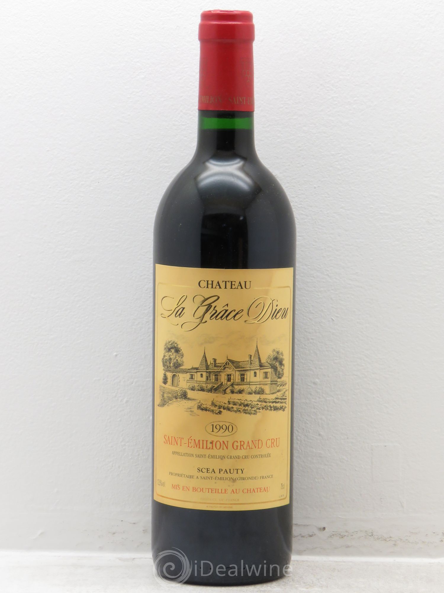 Château la Grâce Dieu 1990 - Lot de 1 bouteille - 0