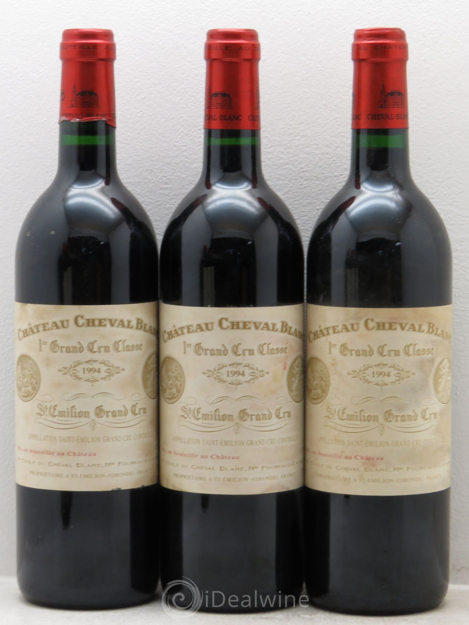 Château Cheval Blanc 1er Grand Cru Classé A 1994 - Lot de 6 bouteilles - 1