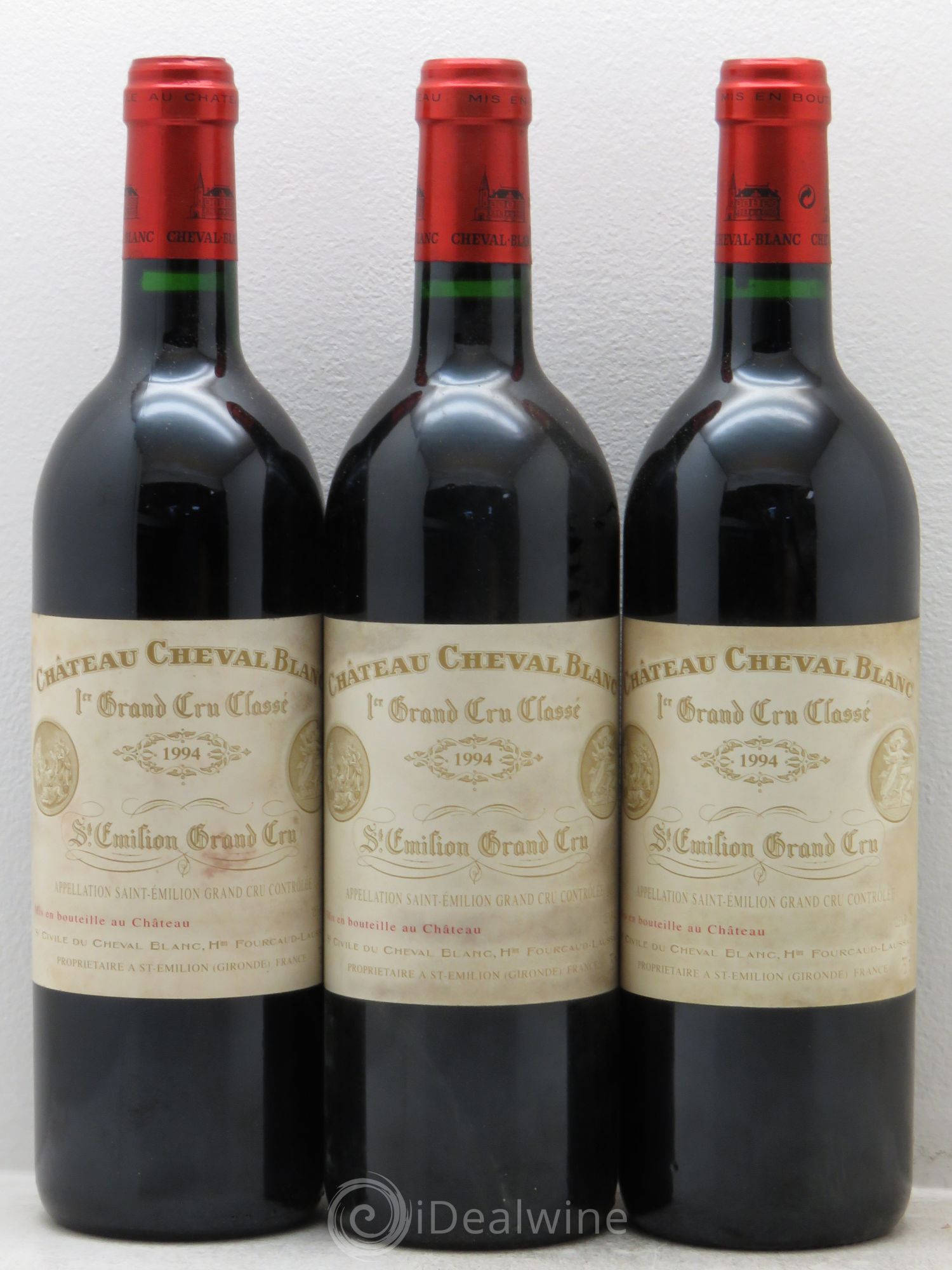 Château Cheval Blanc 1er Grand Cru Classé A 1994 - Lot de 6 bouteilles - 2