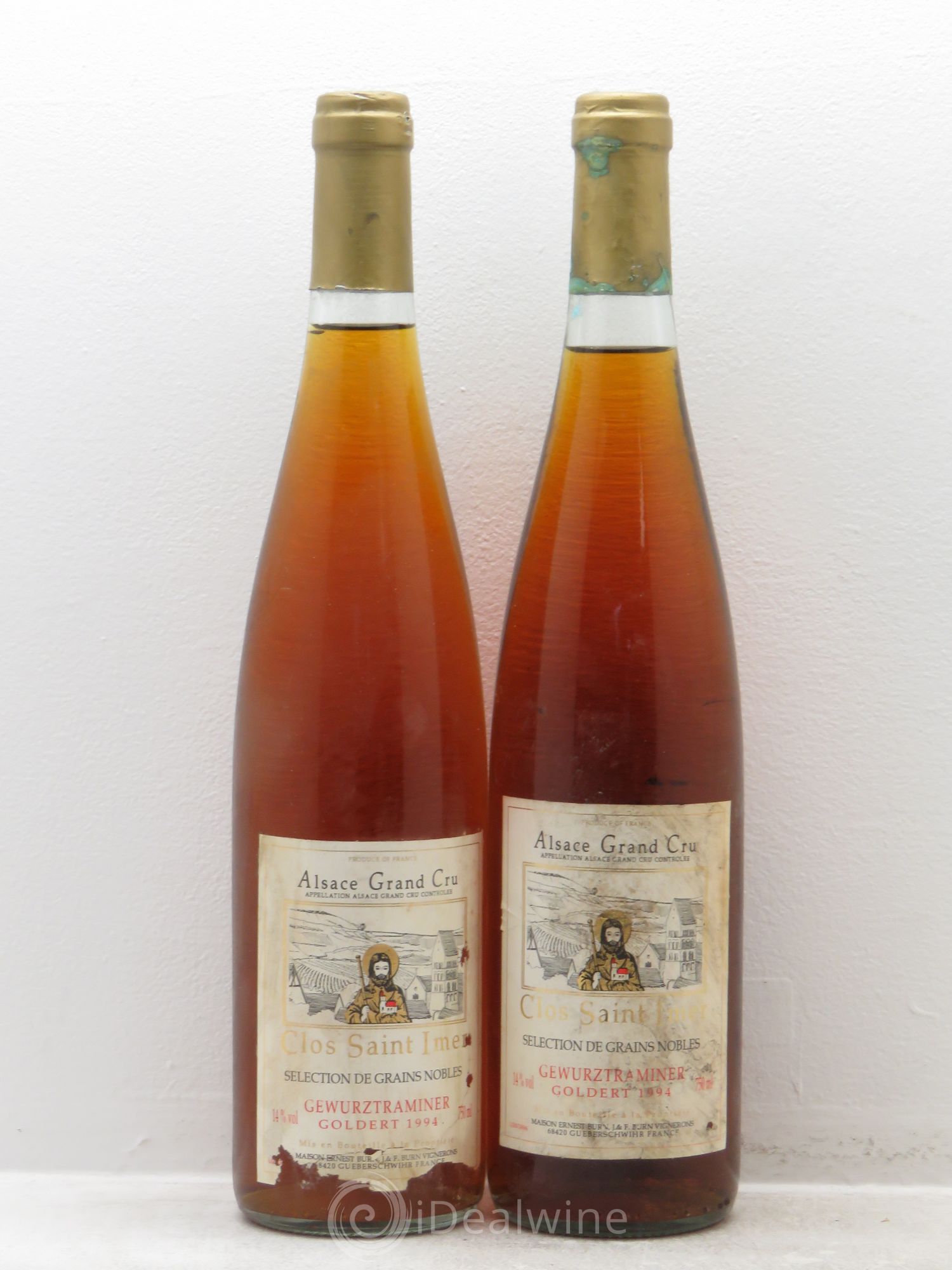 Gewurztraminer Sélection de Grains Nobles Clos Saint Imer Goldert 1994 - Lotto di 2 bottiglie - 0