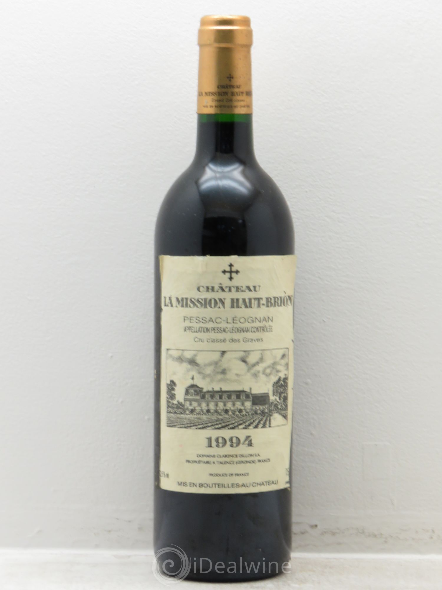 Château la Mission Haut-Brion Cru Classé de Graves 1994 - Lot de 6 bouteilles - 0