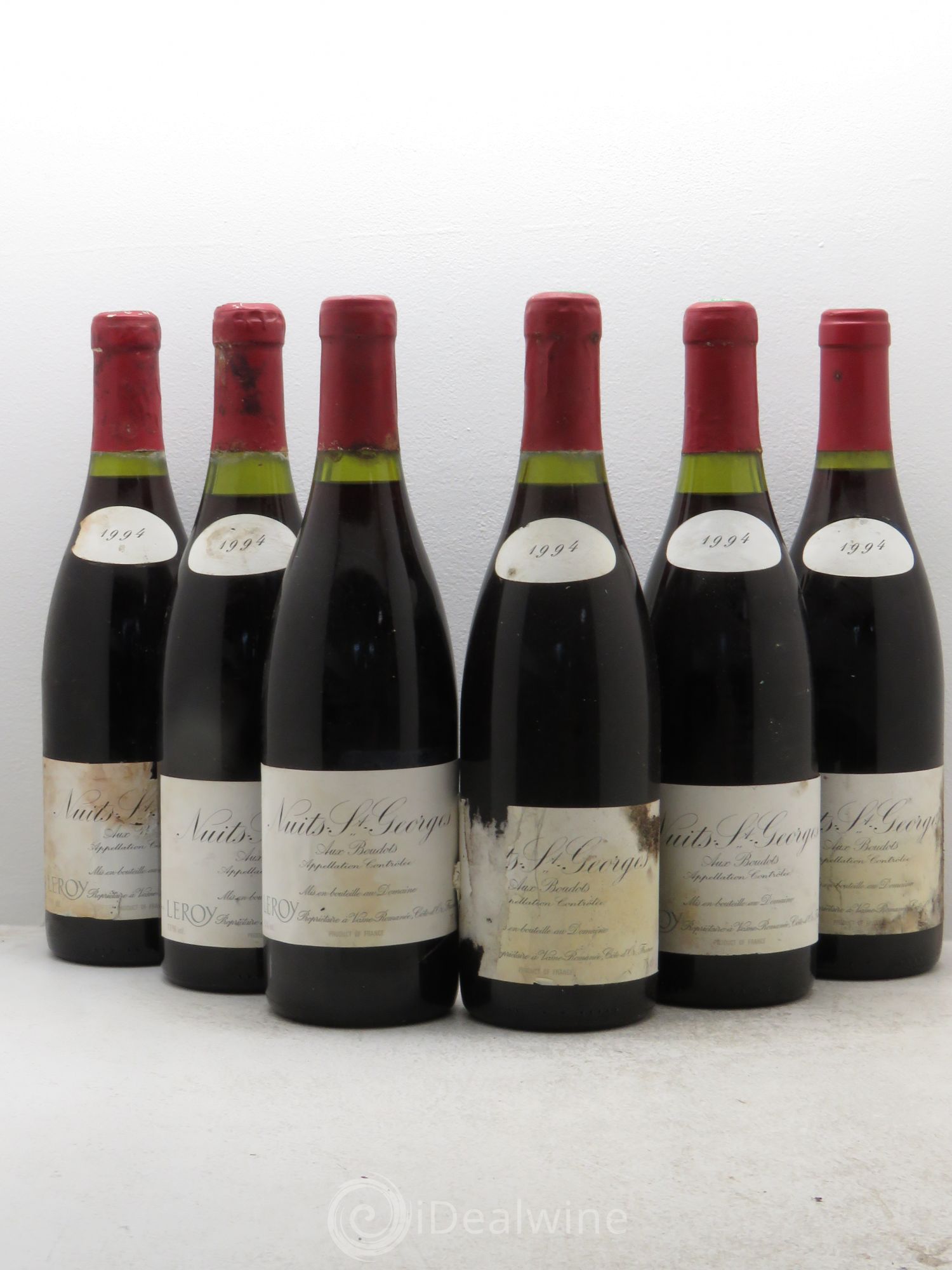 Nuits-Saint-Georges 1er Cru Aux Boudots Leroy (Domaine) 1994 - Lot de 6 bouteilles - 0