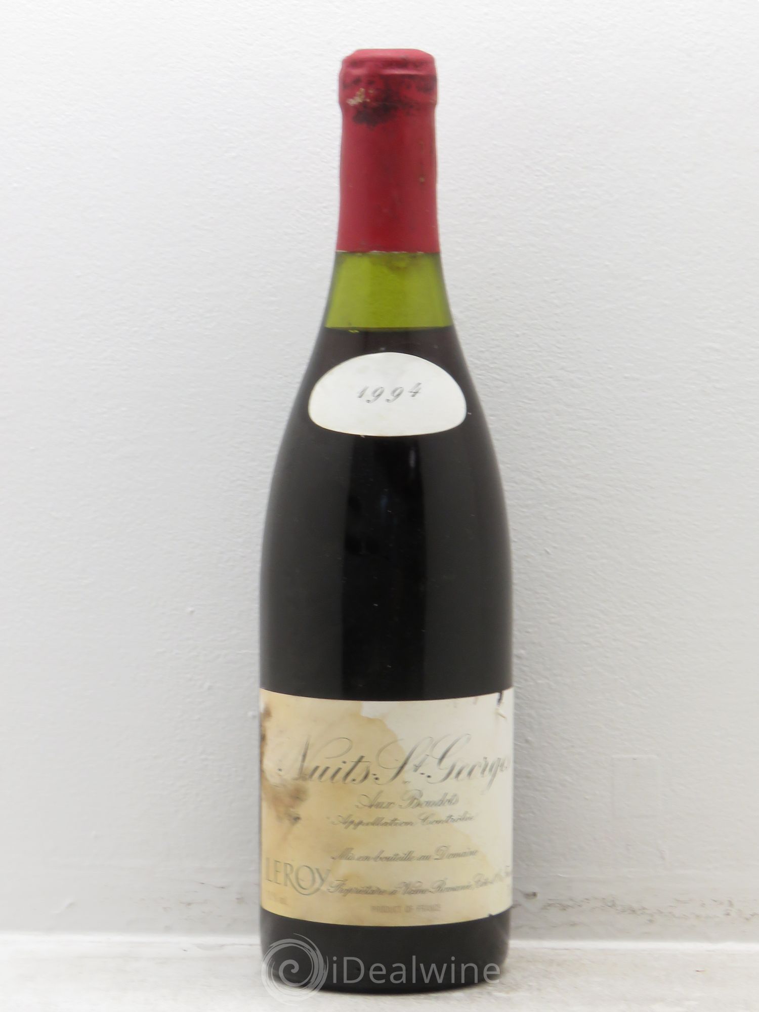 Nuits-Saint-Georges 1er Cru Aux Boudots Leroy (Domaine) 1994 - Lot de 1 bouteille - 0