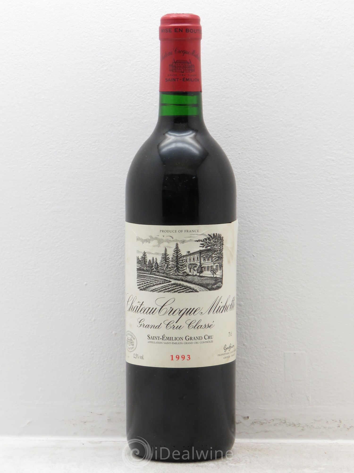 Château Croque Michotte 1993 - Lot de 6 bouteilles - 0