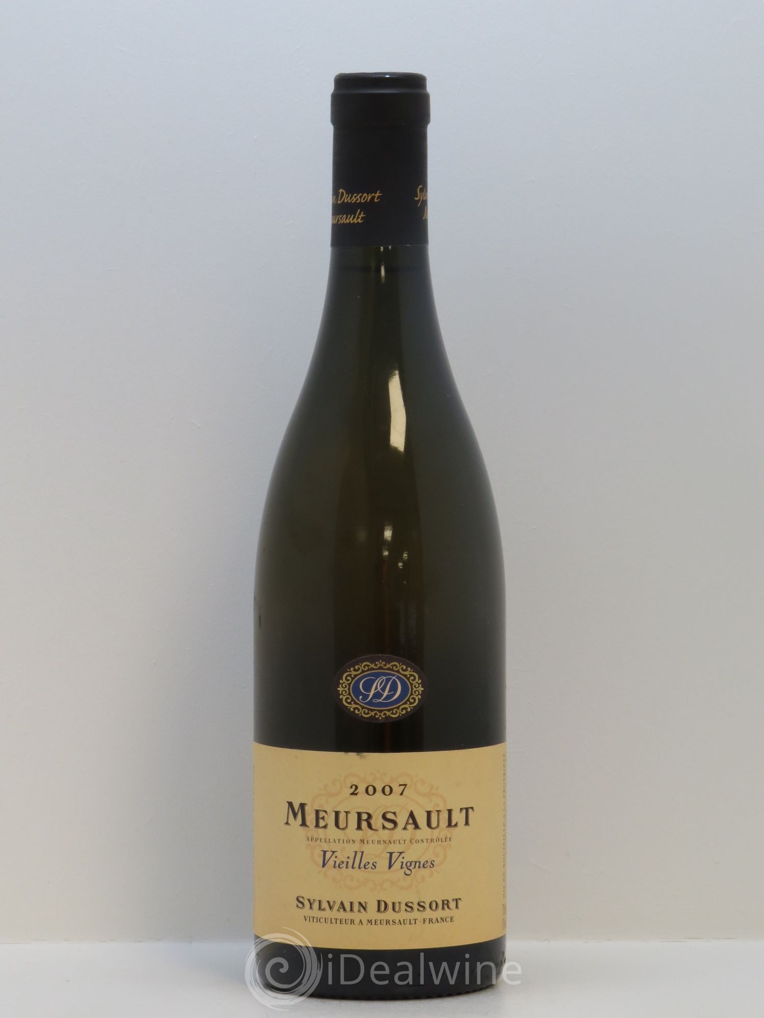 Meursault Vieilles Vignes Sylvain Dussort (Domaine) 2007 - Lot de 1 bouteille - 0